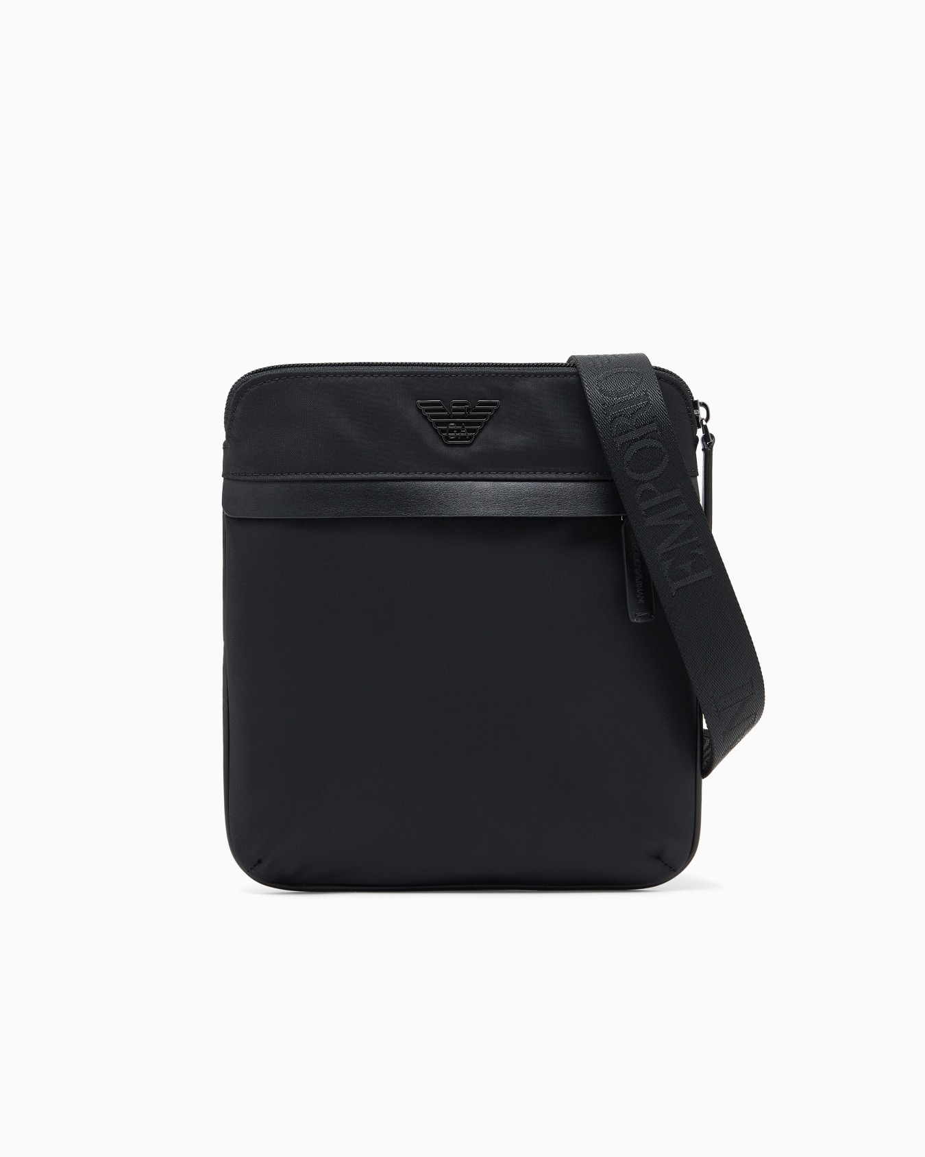 ASV recycled-nylon flat shoulder bag Slide 0