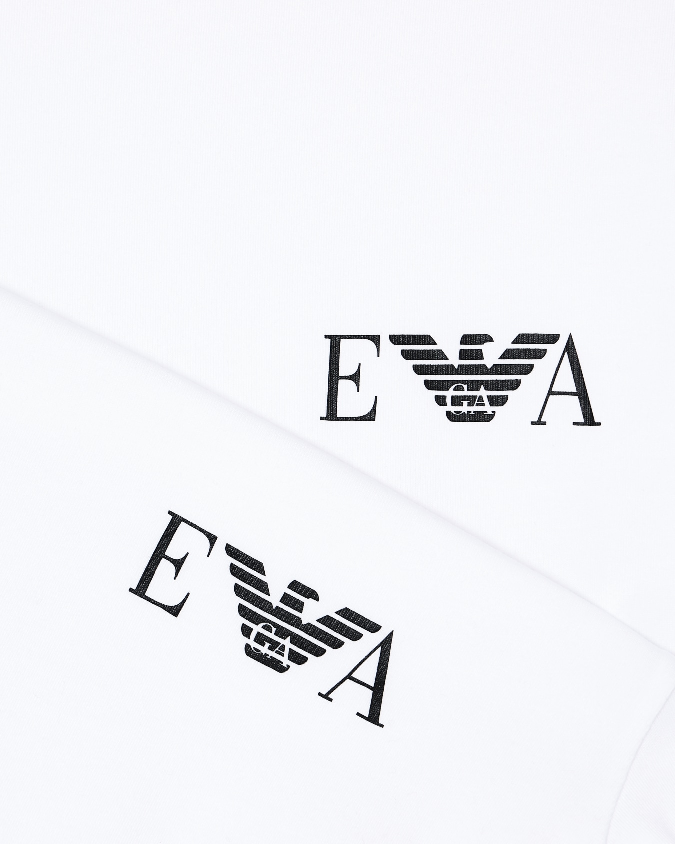 Two-pack of stretch jersey fitted loungewear T-shirts Slide 3