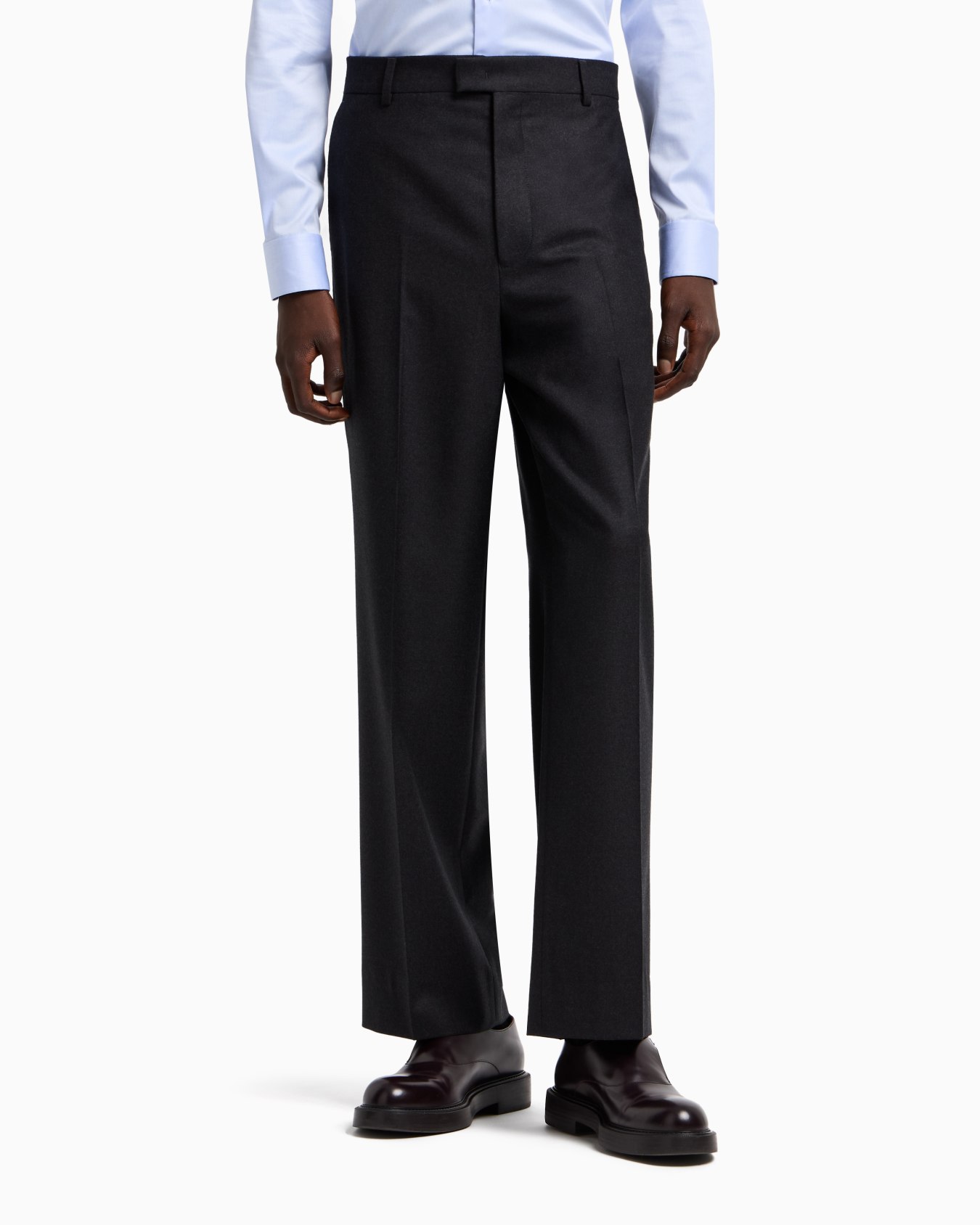 Icon virgin-wool flannel trousers Slide 4