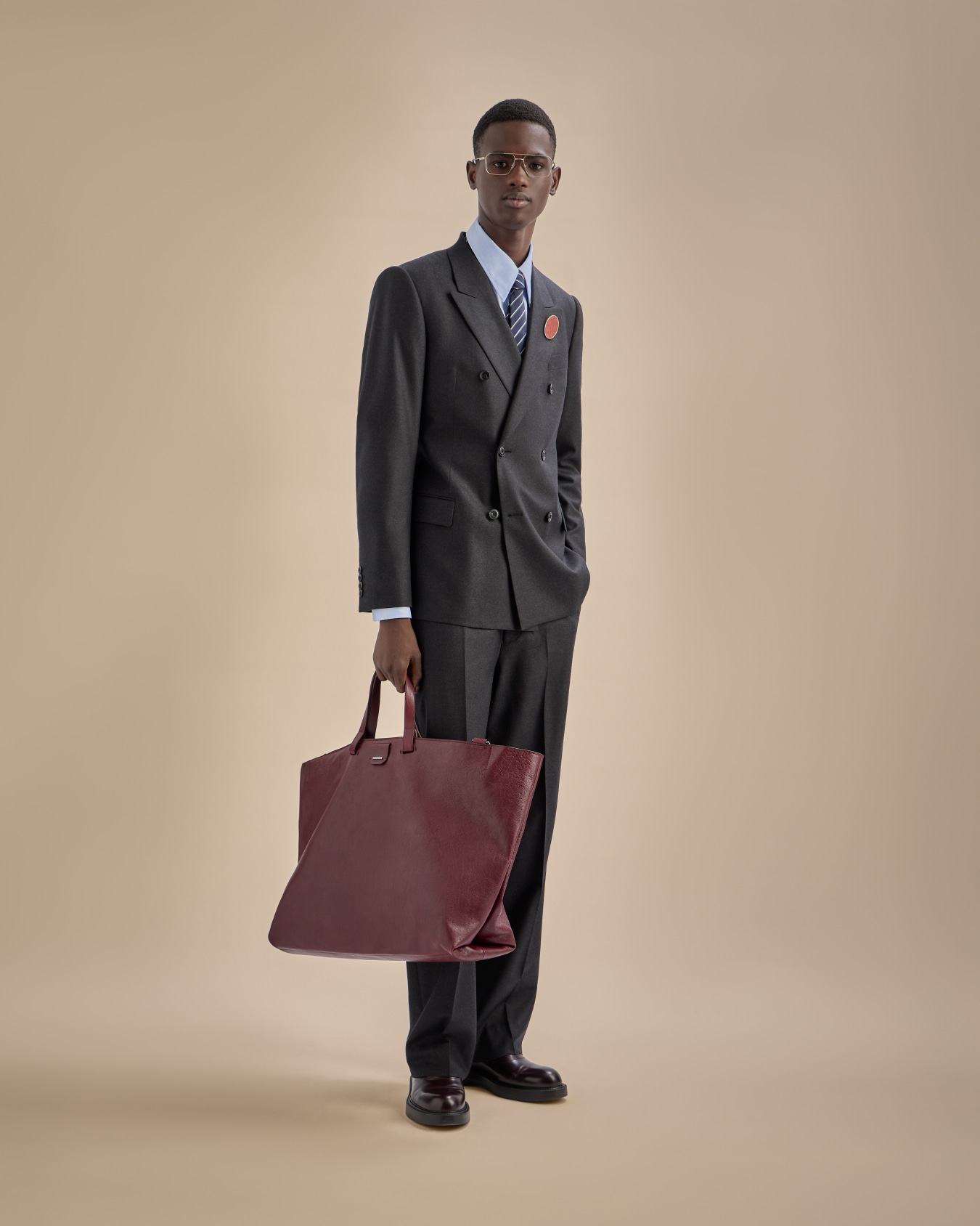Icon virgin-wool flannel trousers Slide 6