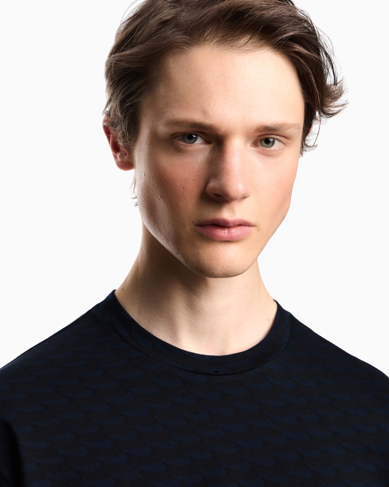 ASV Icon jacquard jersey jumper with op-art motif Slide 4