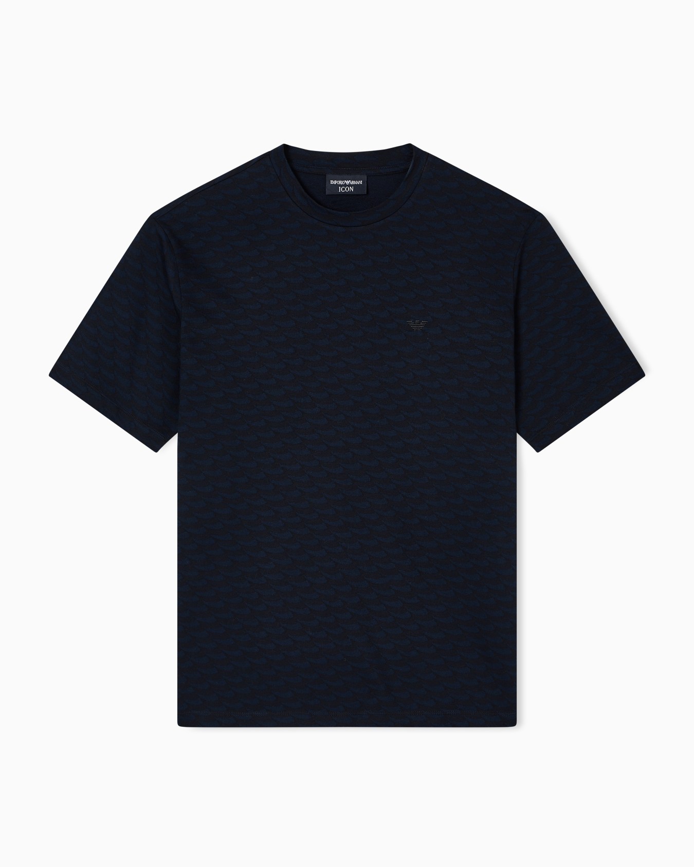 ASV Icon jacquard jersey jumper with op-art motif Slide 0