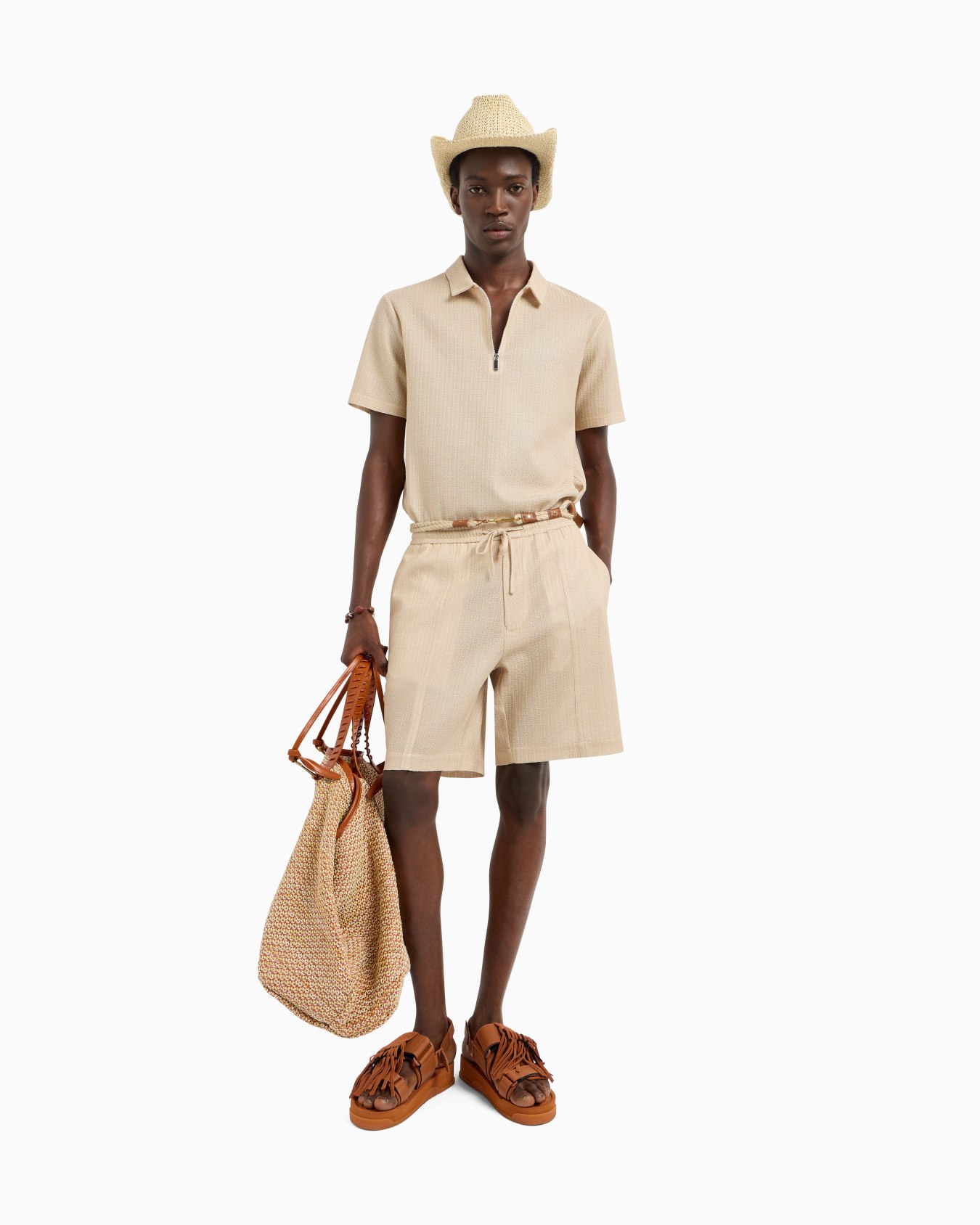 COTTON BERMUDA SHORTS Diapositive 1