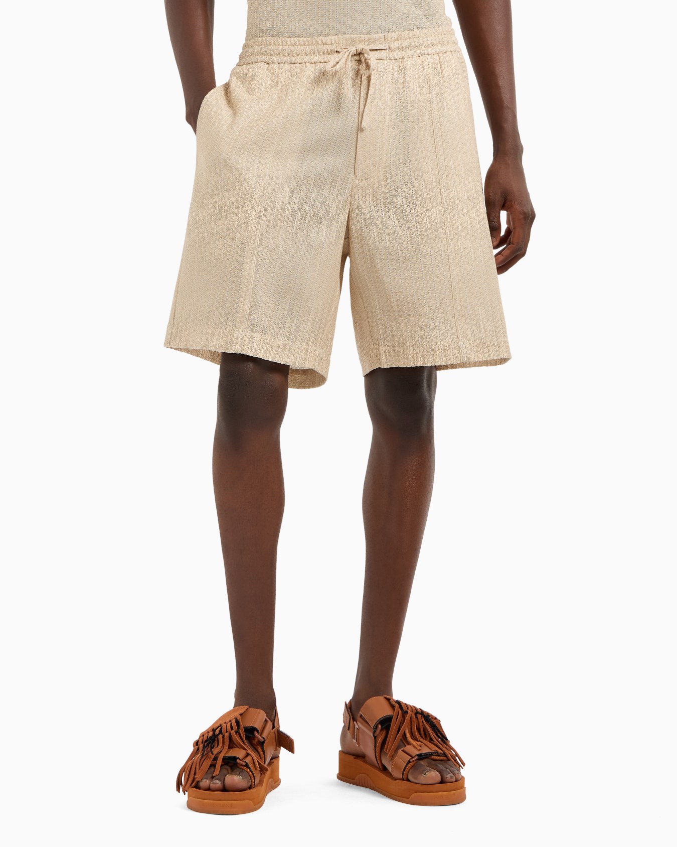 COTTON BERMUDA SHORTS Diapositive 3