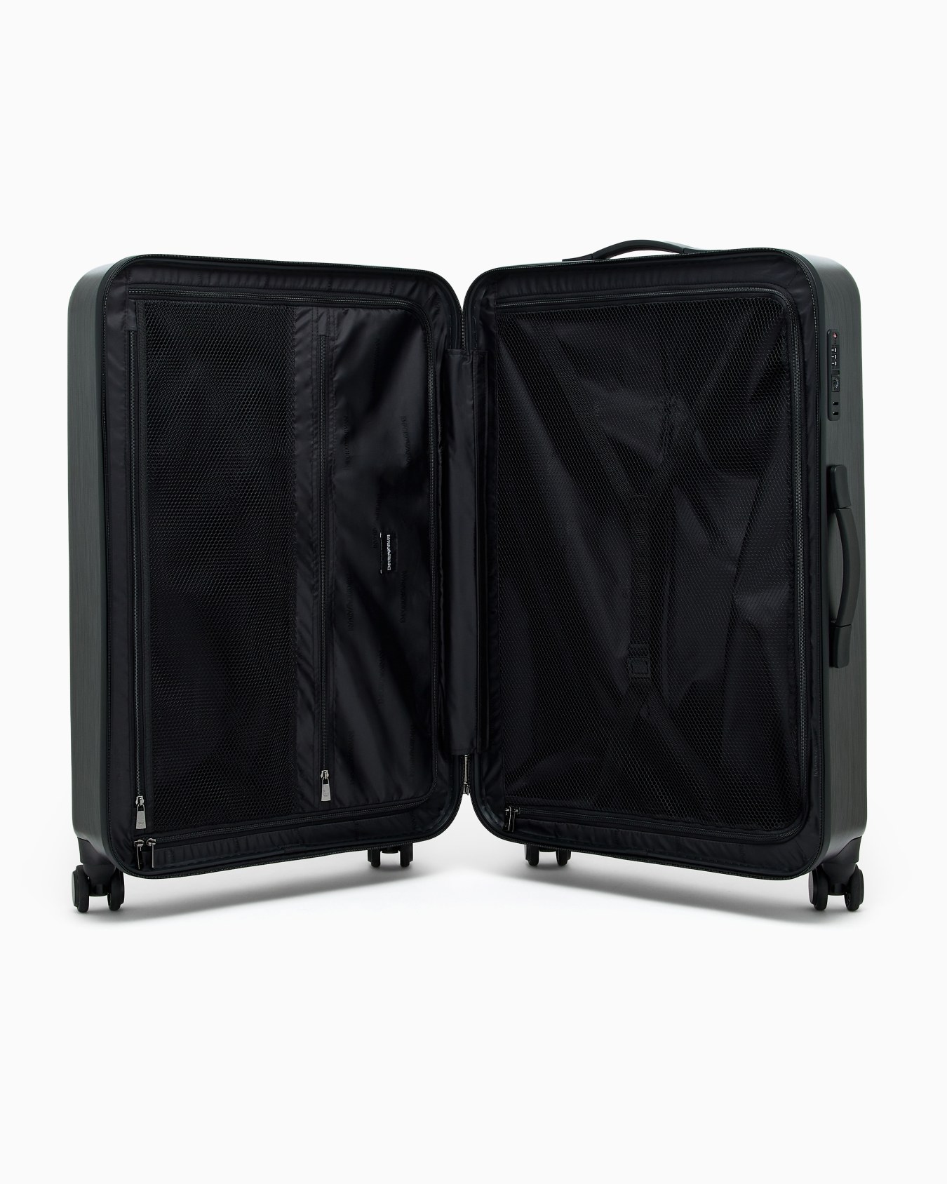 Trolley de grande taille en ABS avec grand aigle en relief Diapositive 3