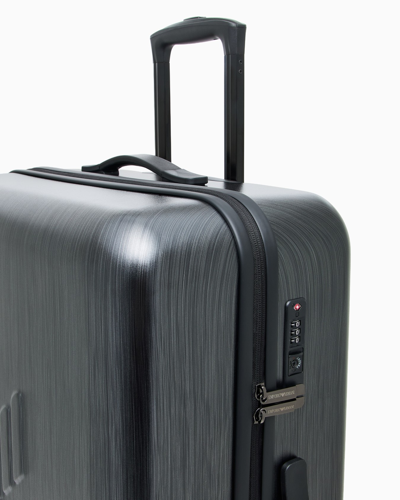 Trolley de grande taille en ABS avec grand aigle en relief Diapositive 4