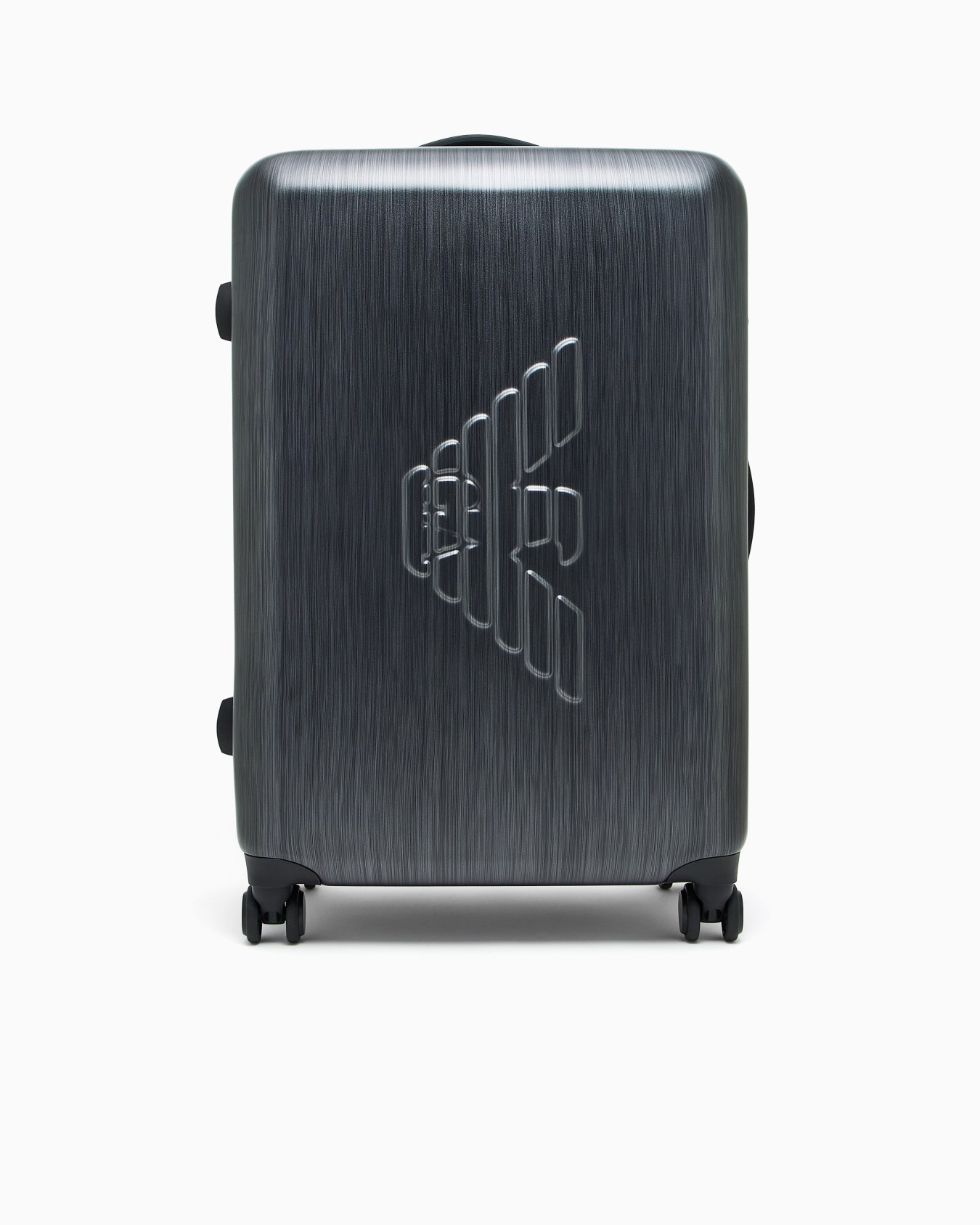 Trolley de grande taille en ABS avec grand aigle en relief Diapositive 0