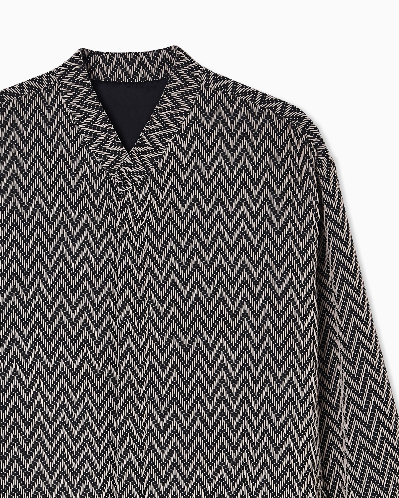 Surchemise en tissu jacquard à chevron Icon Diapositive 4