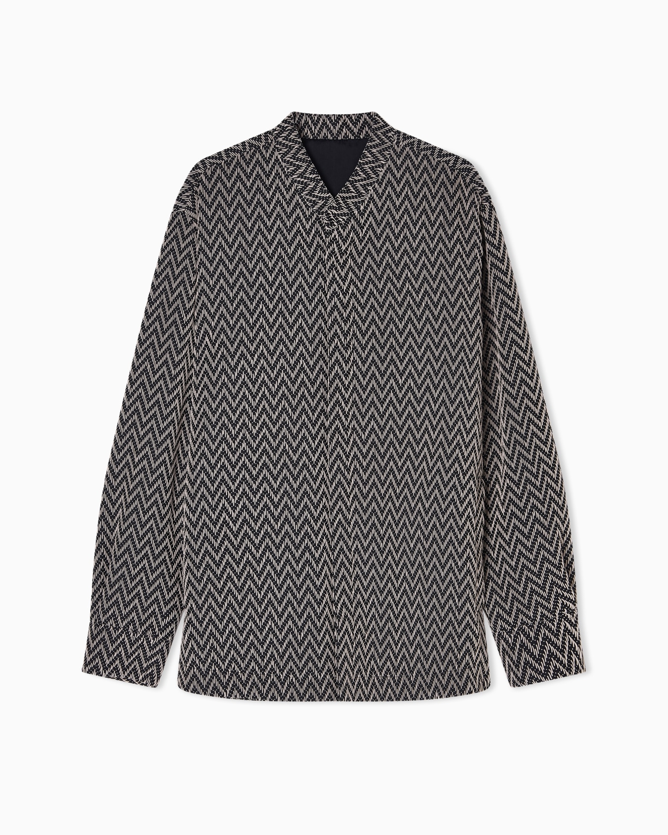 Surchemise en tissu jacquard à chevron Icon Diapositive 0