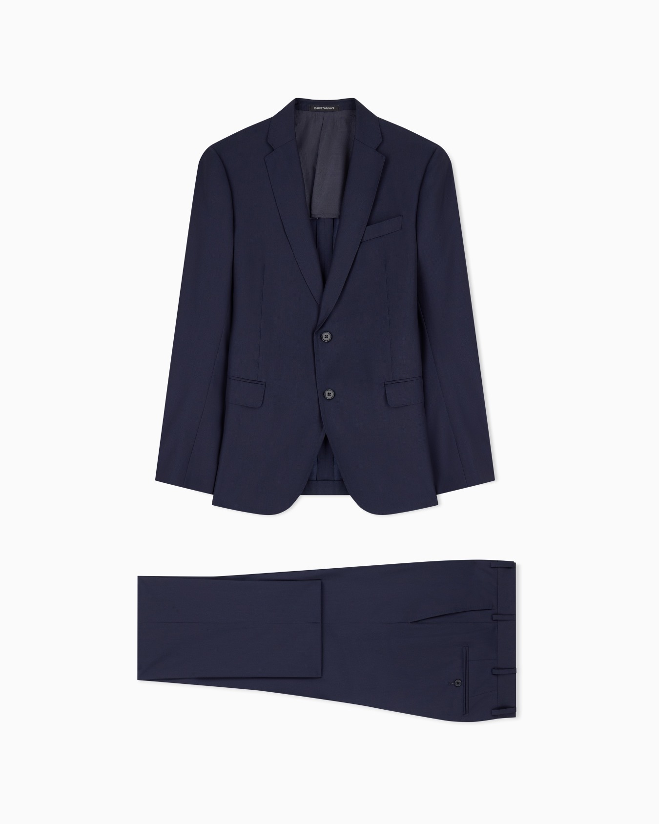 High twist wool dress with micro-designs Slide 0