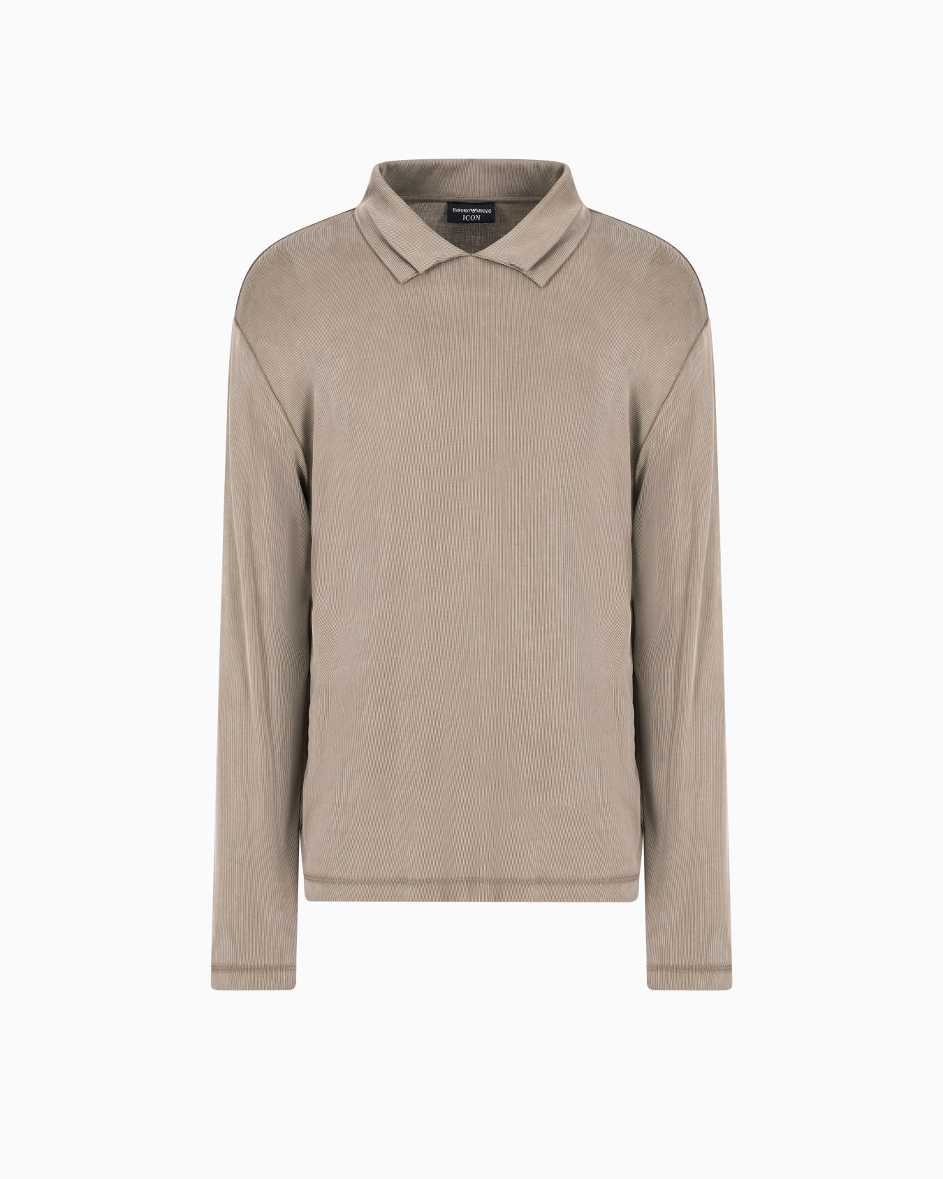 ASV Icon polo shirt in loosely ribbed stretch Lyocell Slide 0