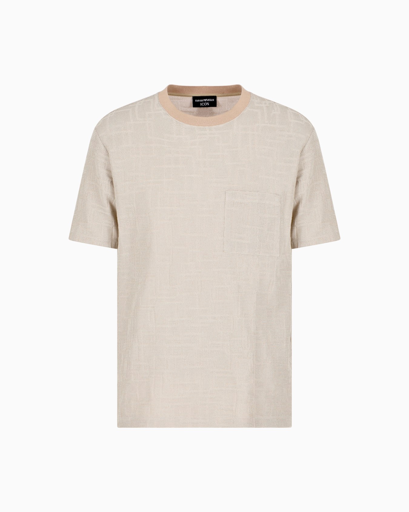 ASV Knit T-shirt with intarsia motif Slide 0