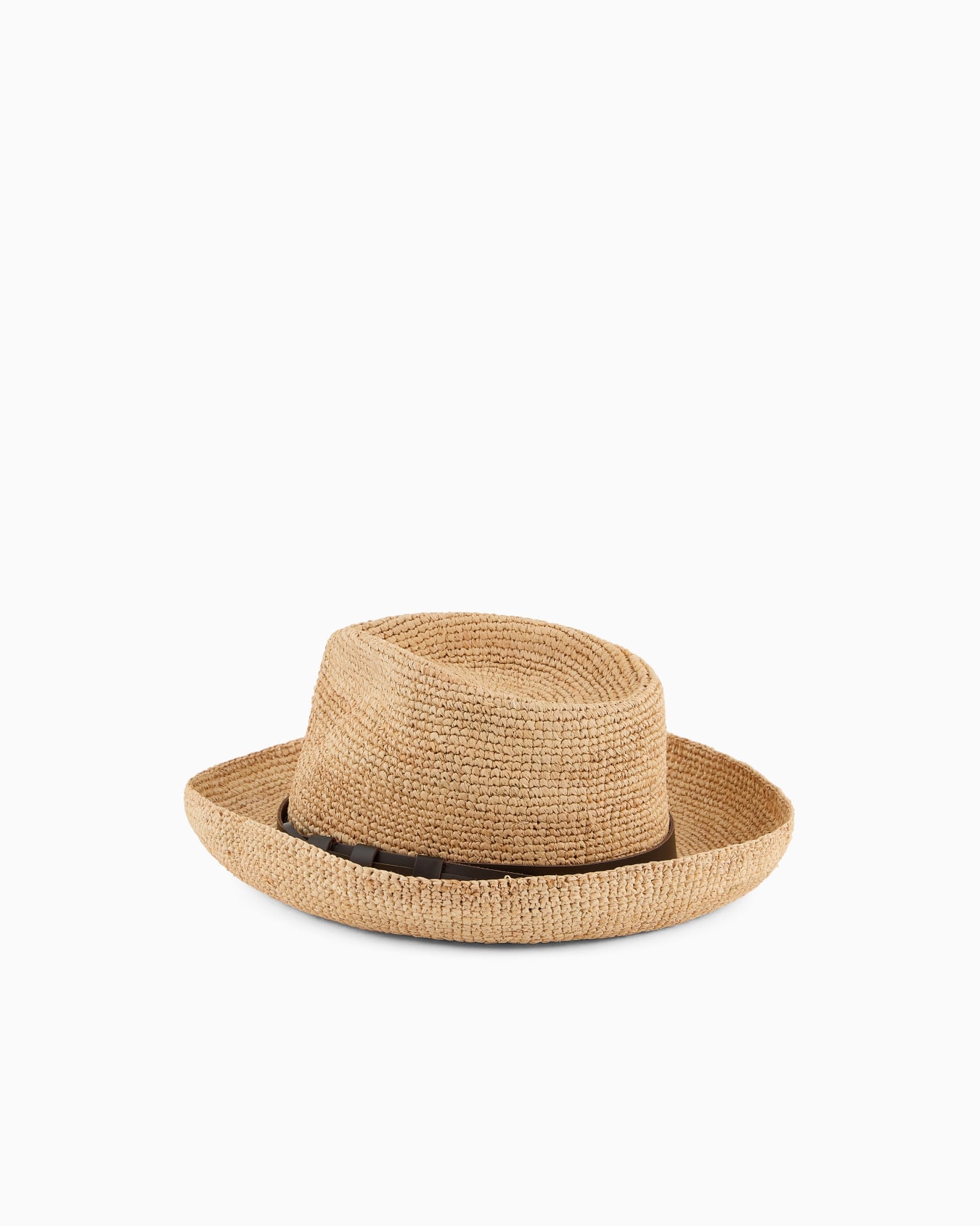 Woven raffia hat Slide 1