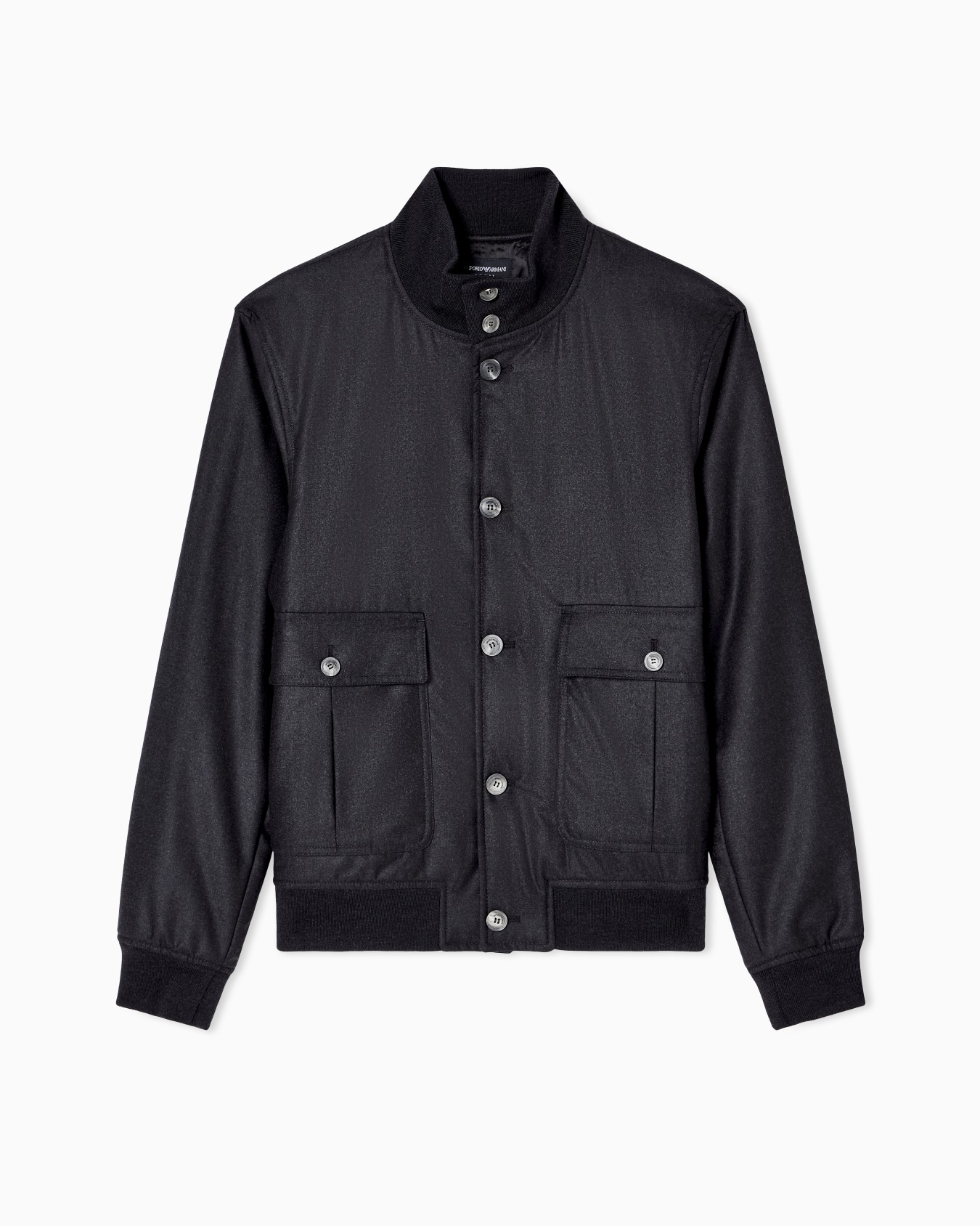Icon virgin wool flannel blouson Slide 0