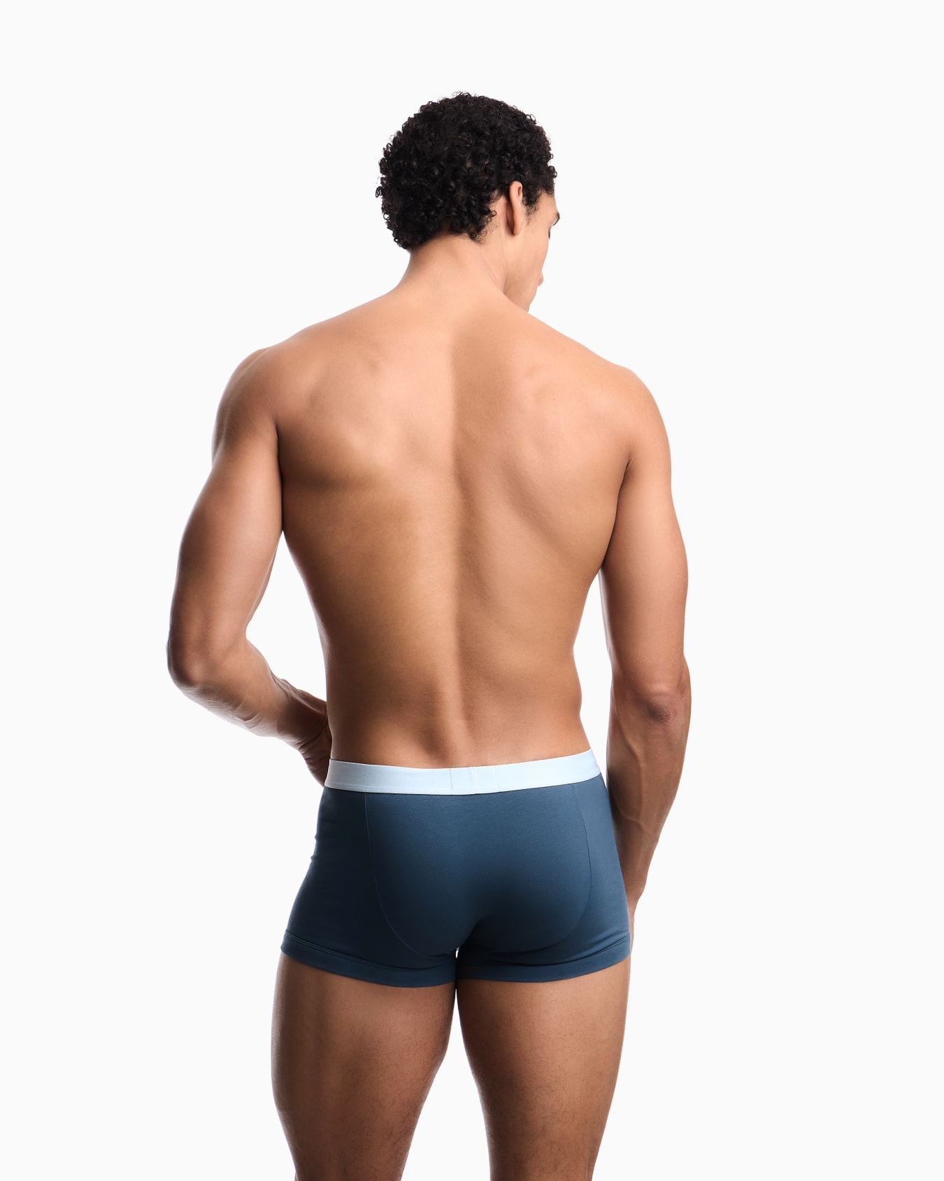 Three-pack of Essential logolabel jersey boxer briefs Slide 2