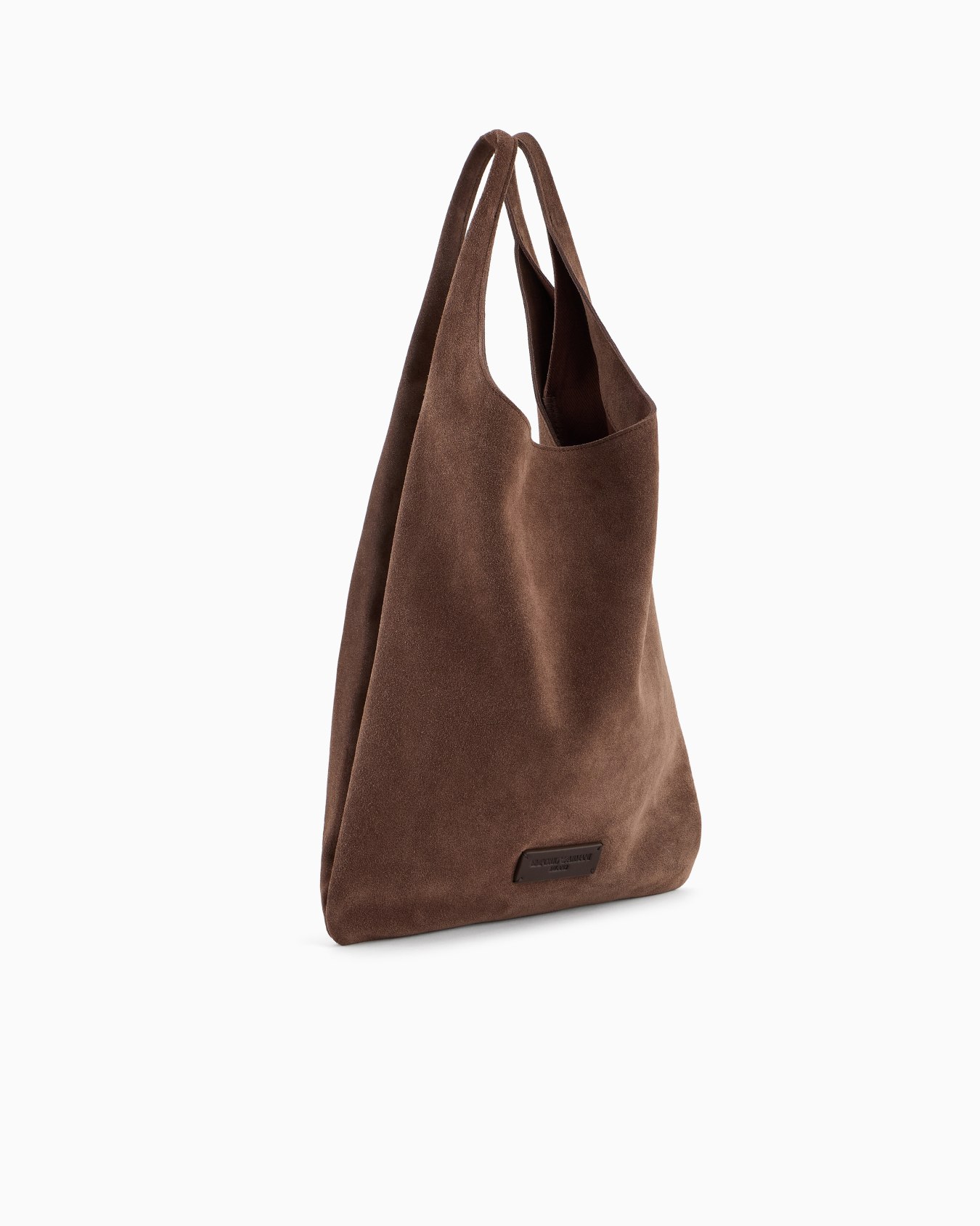Suede hobo shoulder bag Slide 1