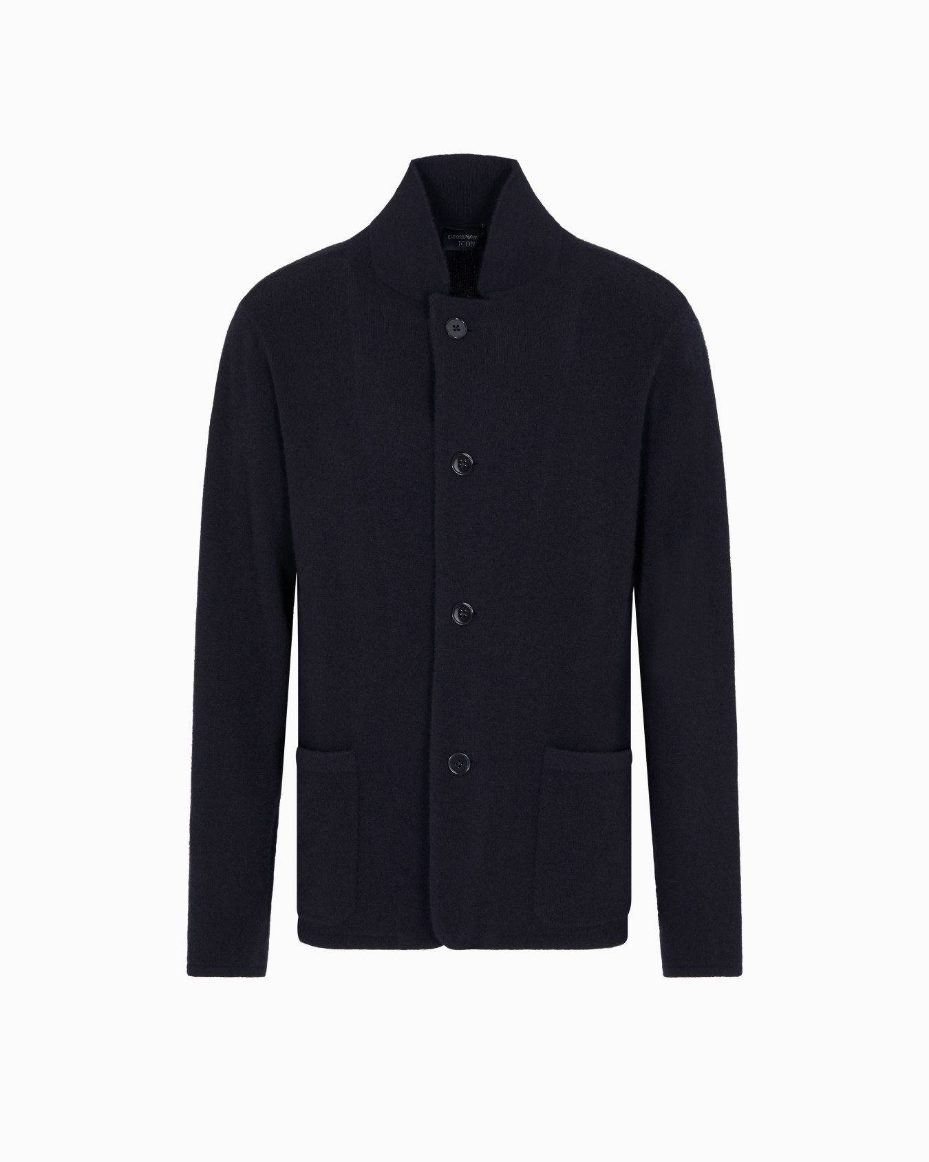 Veste Icon en maille rase de pur cachemire Diapositive 0