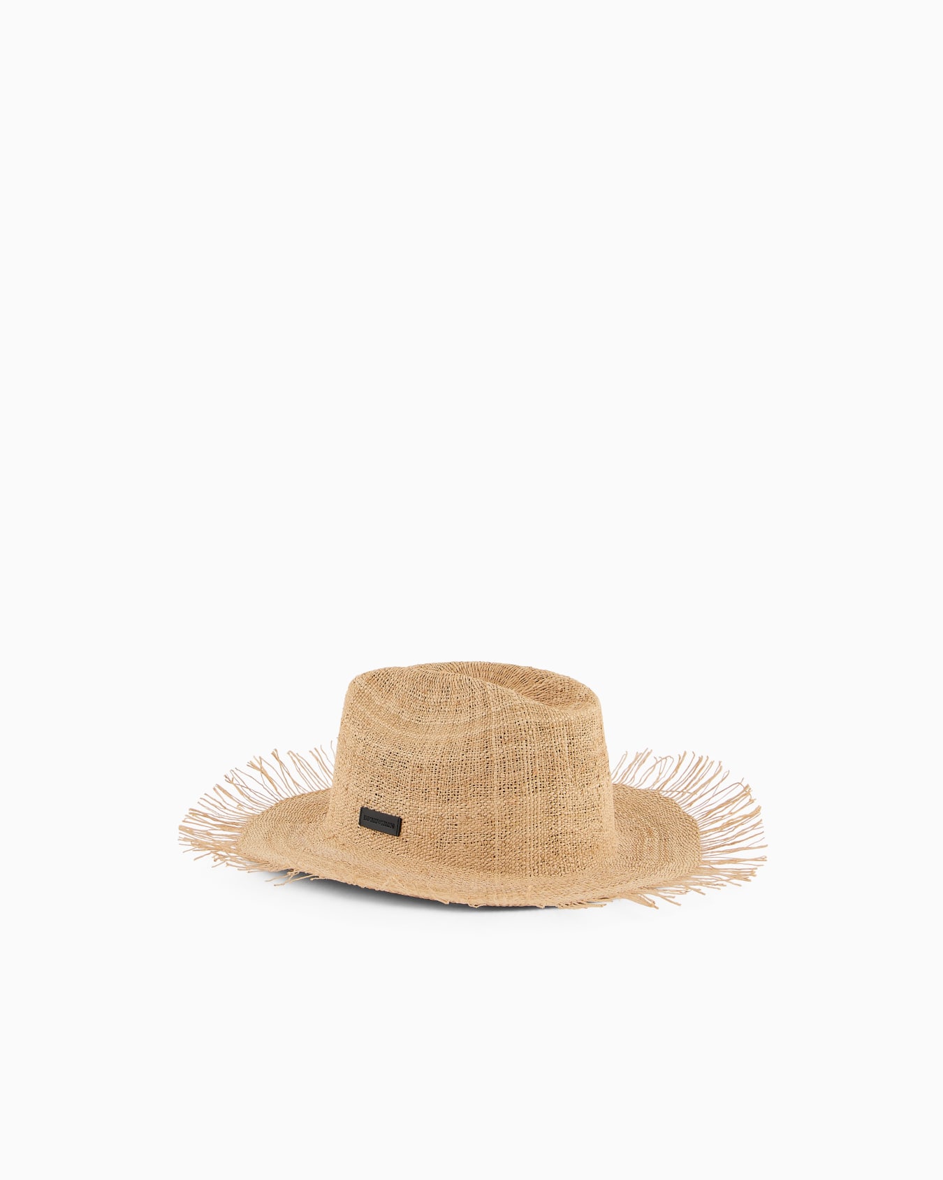 WOVEN STRAW FEDORA Slide 1