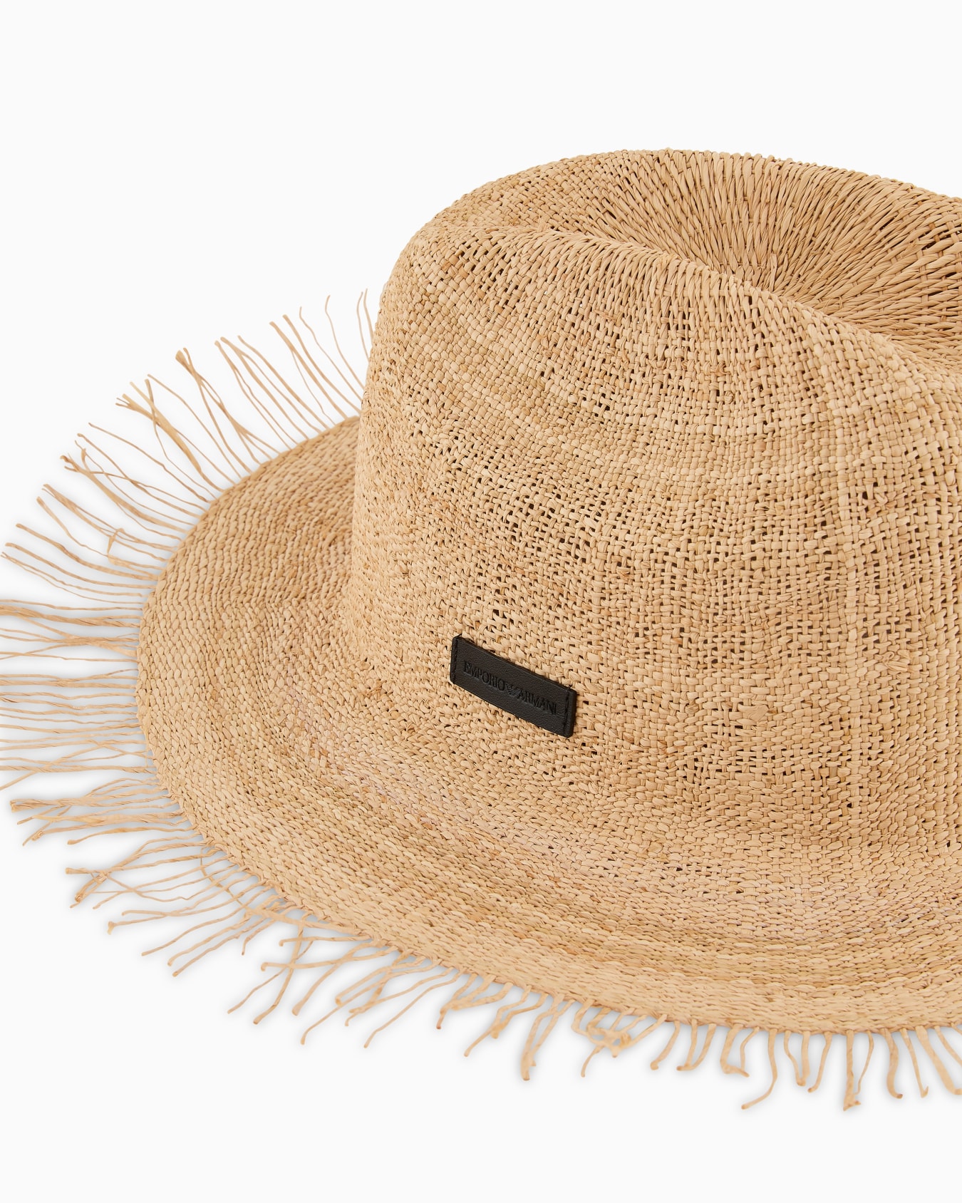 WOVEN STRAW FEDORA Slide 2