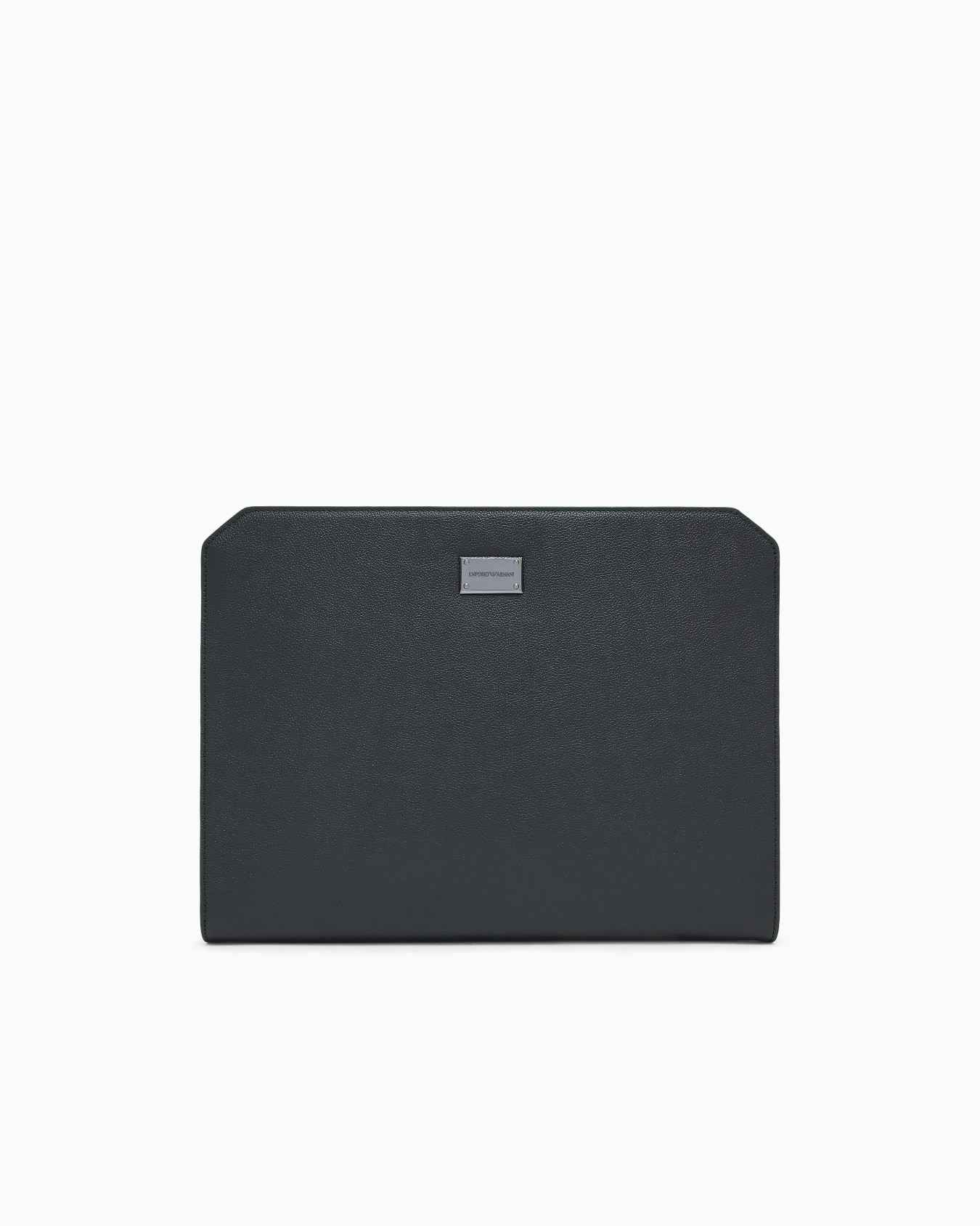 Document holder pouch in tumbled leather Slide 0