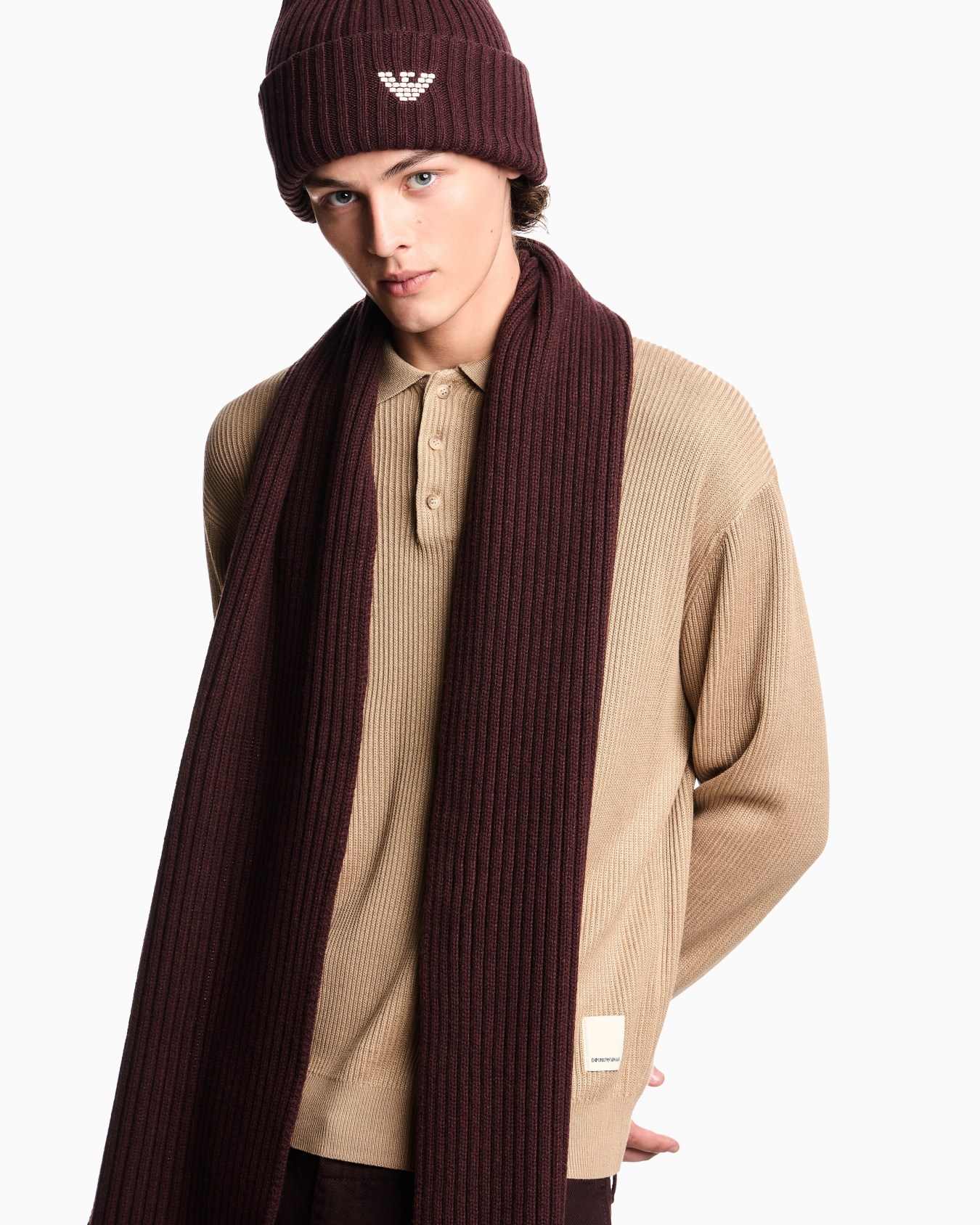 New York Capsule Collection rib-knit polo shirt Slide 4