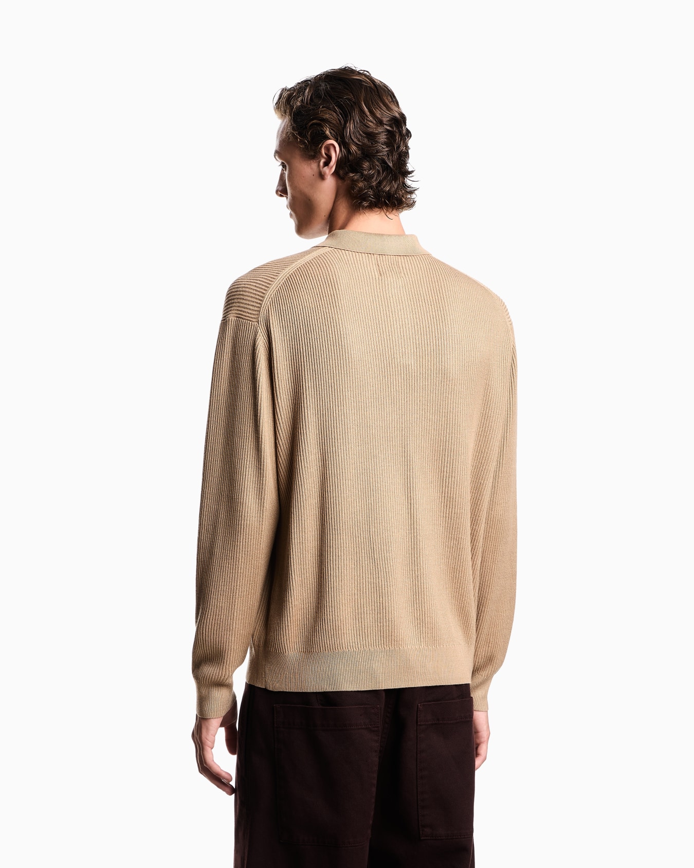 New York Capsule Collection rib-knit polo shirt Slide 2