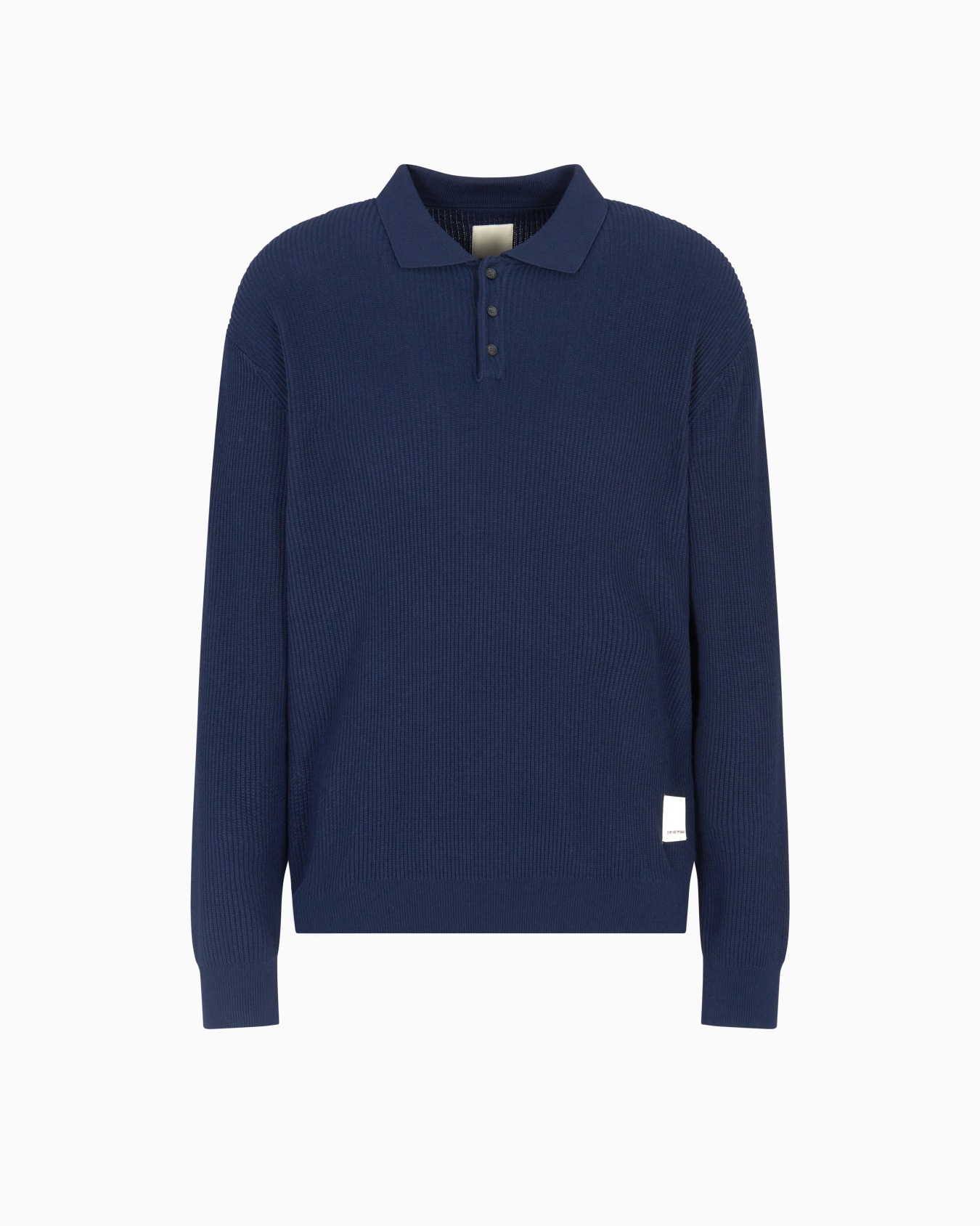 Geripptes Strick-Poloshirt aus der New York Sonderkollektion Folie 0