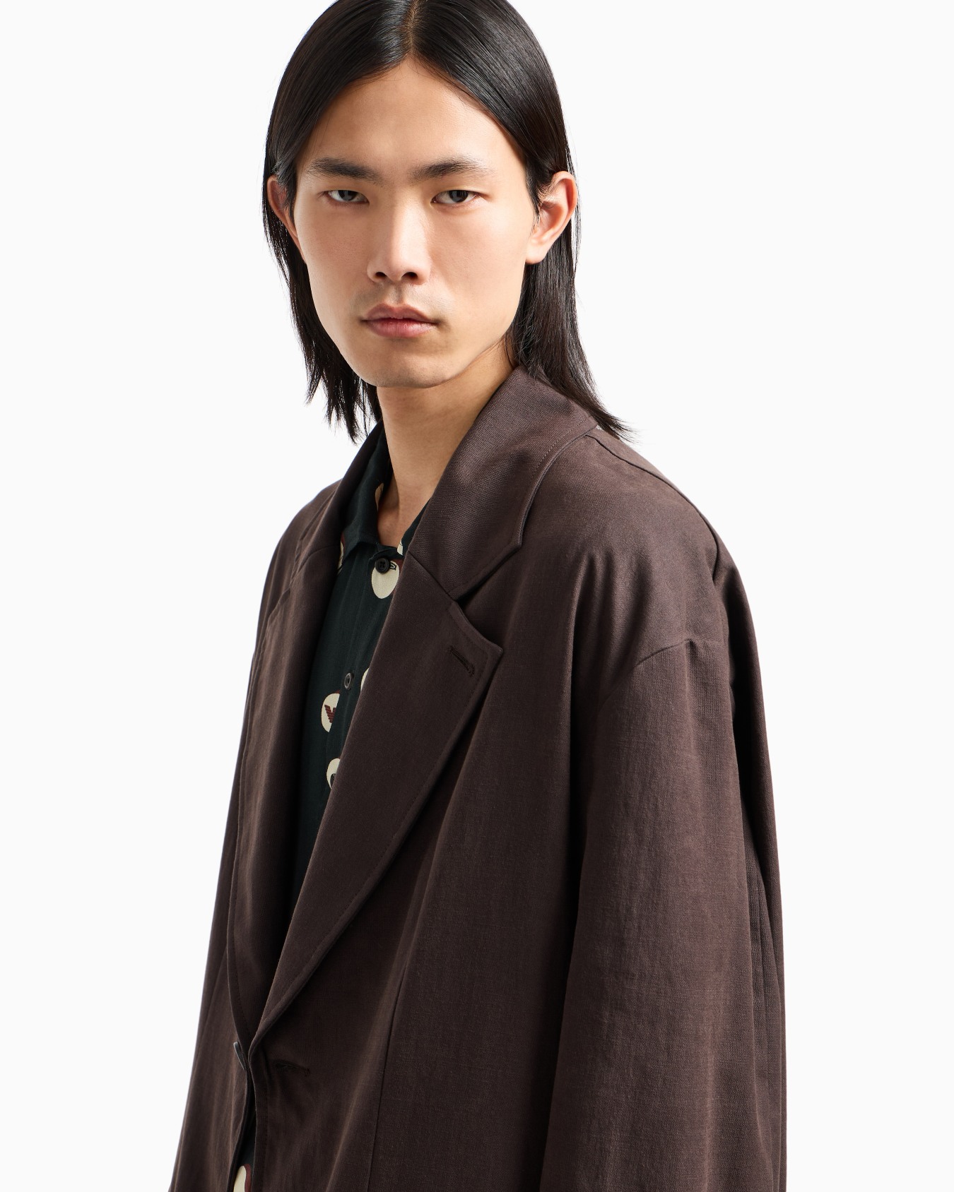New York Capsule Collection Lyocell-blend single-breasted blazer Slide 5