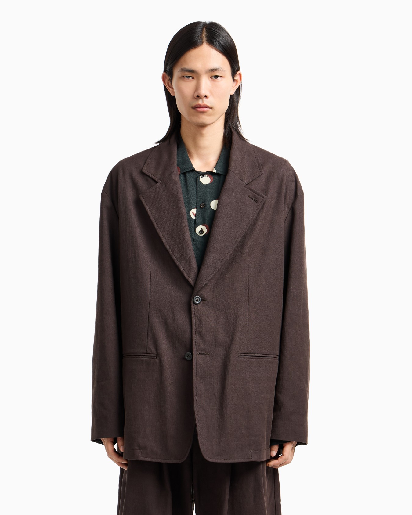 New York Capsule Collection Lyocell-blend single-breasted blazer Slide 4