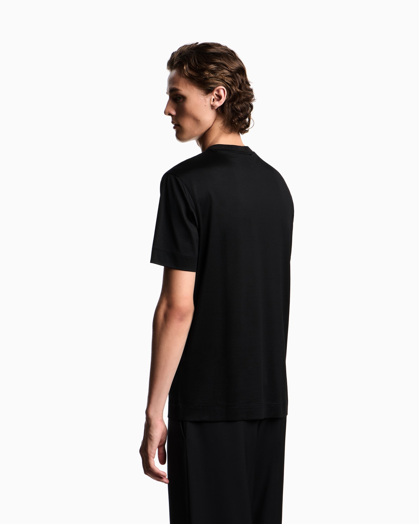 Valentine’s Day Capsule Collection Lyocell-blend jersey T-shirt with embroidery Slide 3