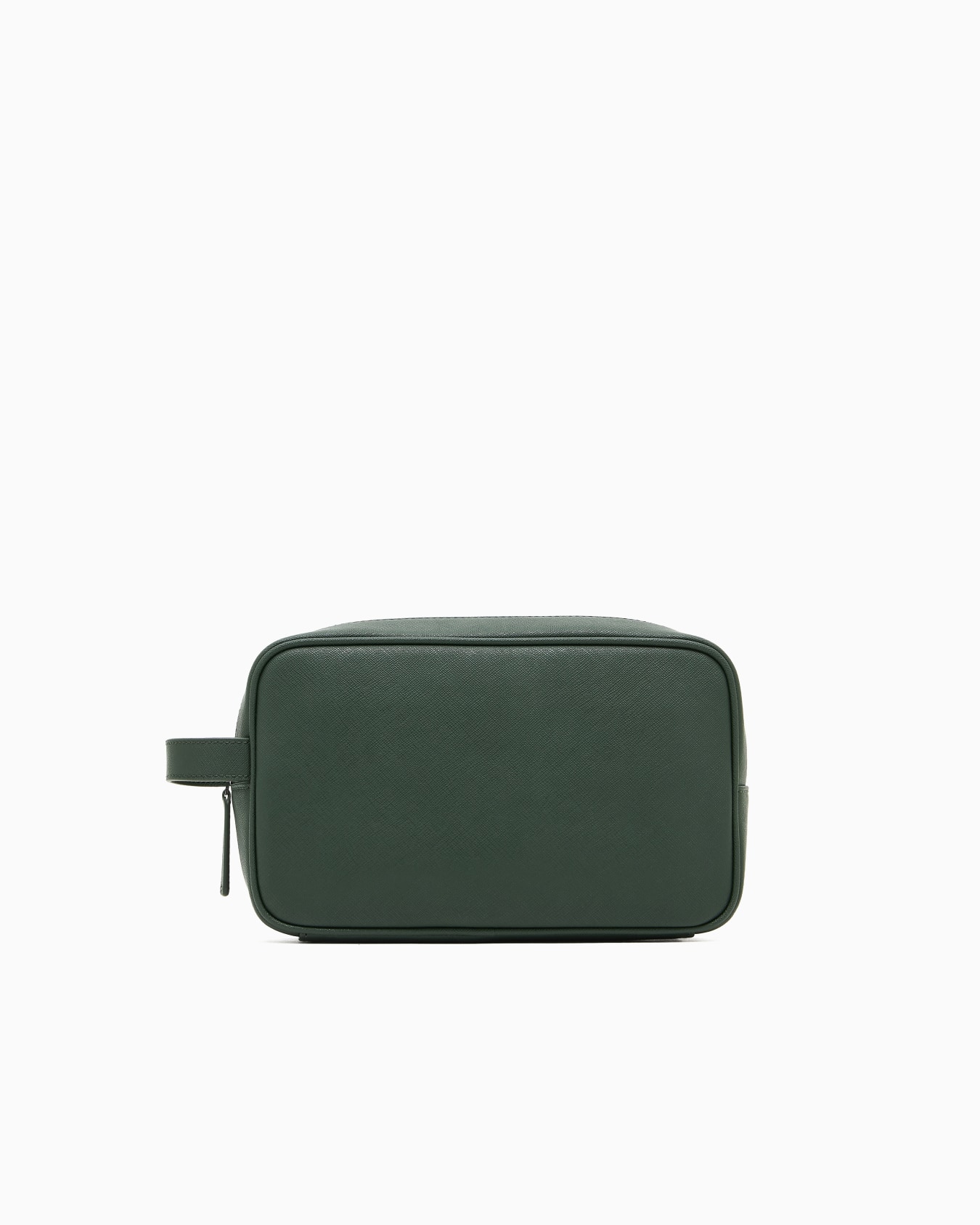 Neceser de piel saffiano regenerada ASV Diapositiva 1