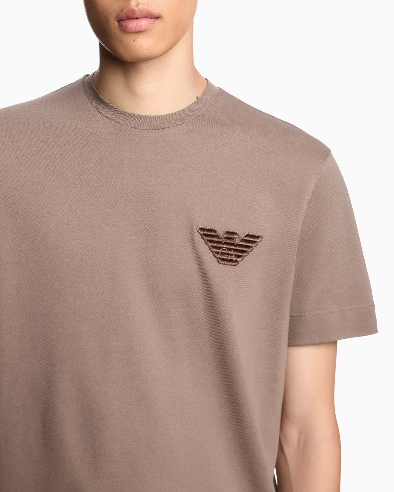 Tシャツ ピケジャージー イーグルパッチ スライドする 4