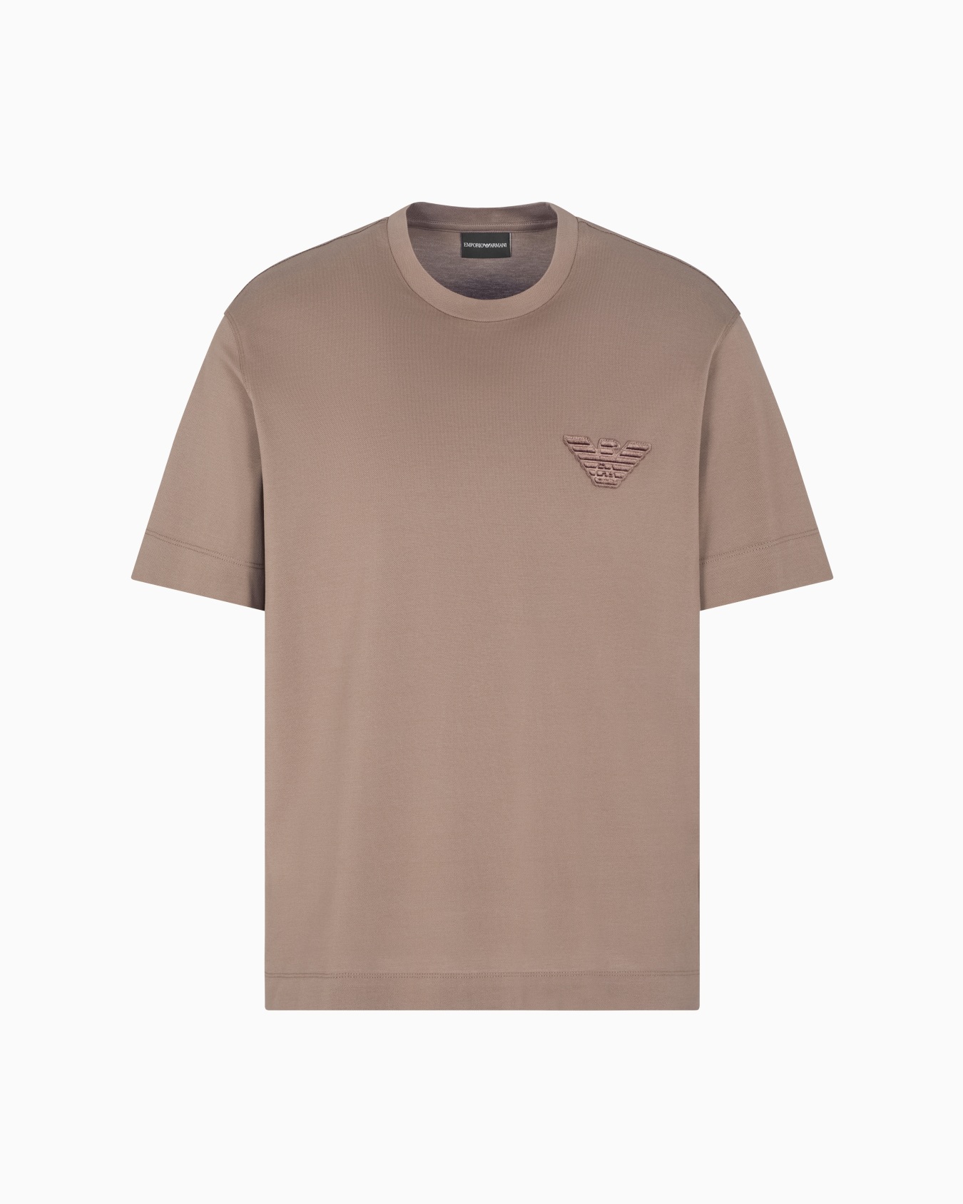 Tシャツ ピケジャージー イーグルパッチ スライドする 0
