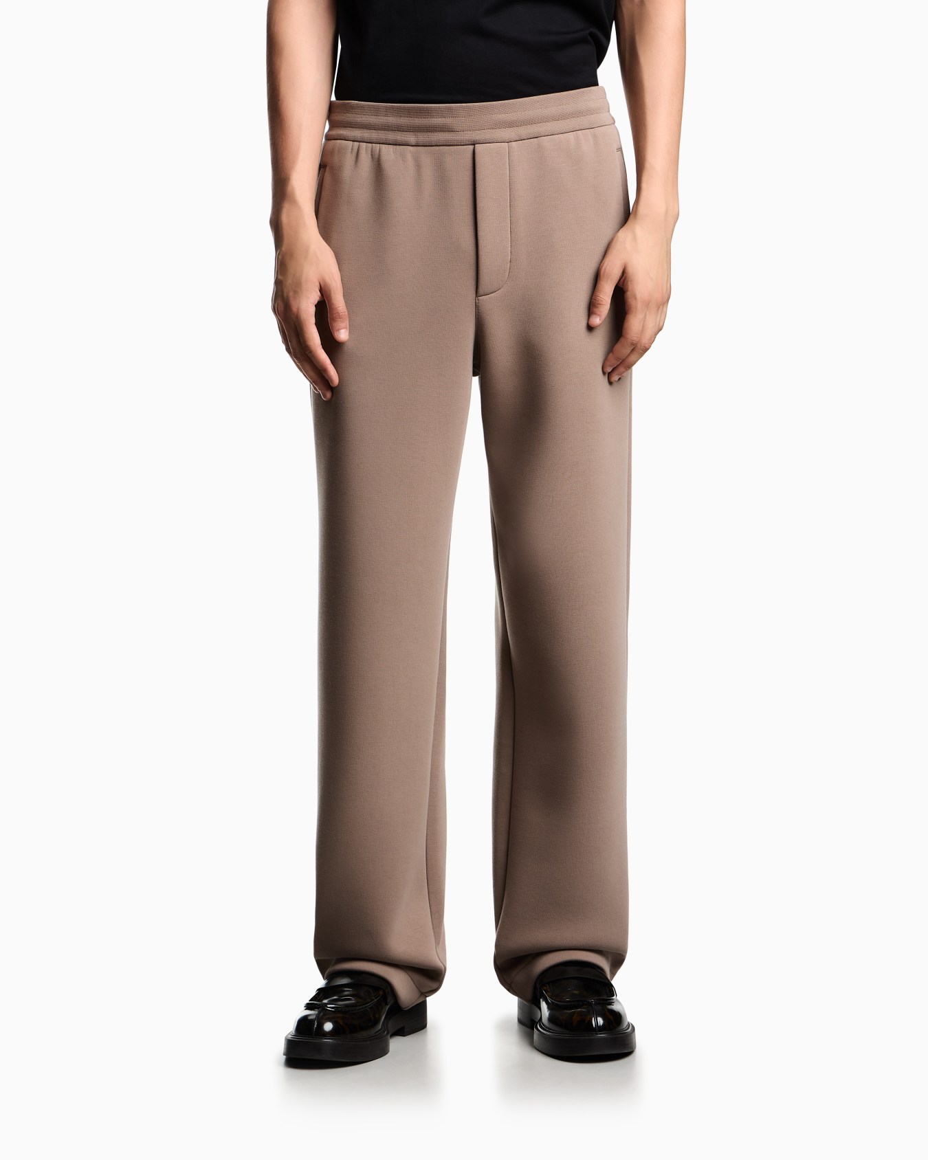 ASV Lyocell-blend bonded-jersey joggers Slide 3