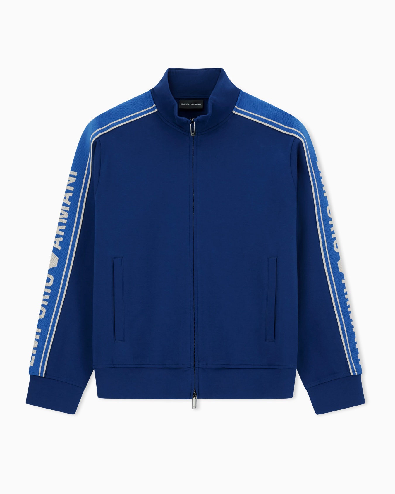 Sweat-shirt entièrement zippé, en jersey double avec bande logotypée ASV Diapositive 0