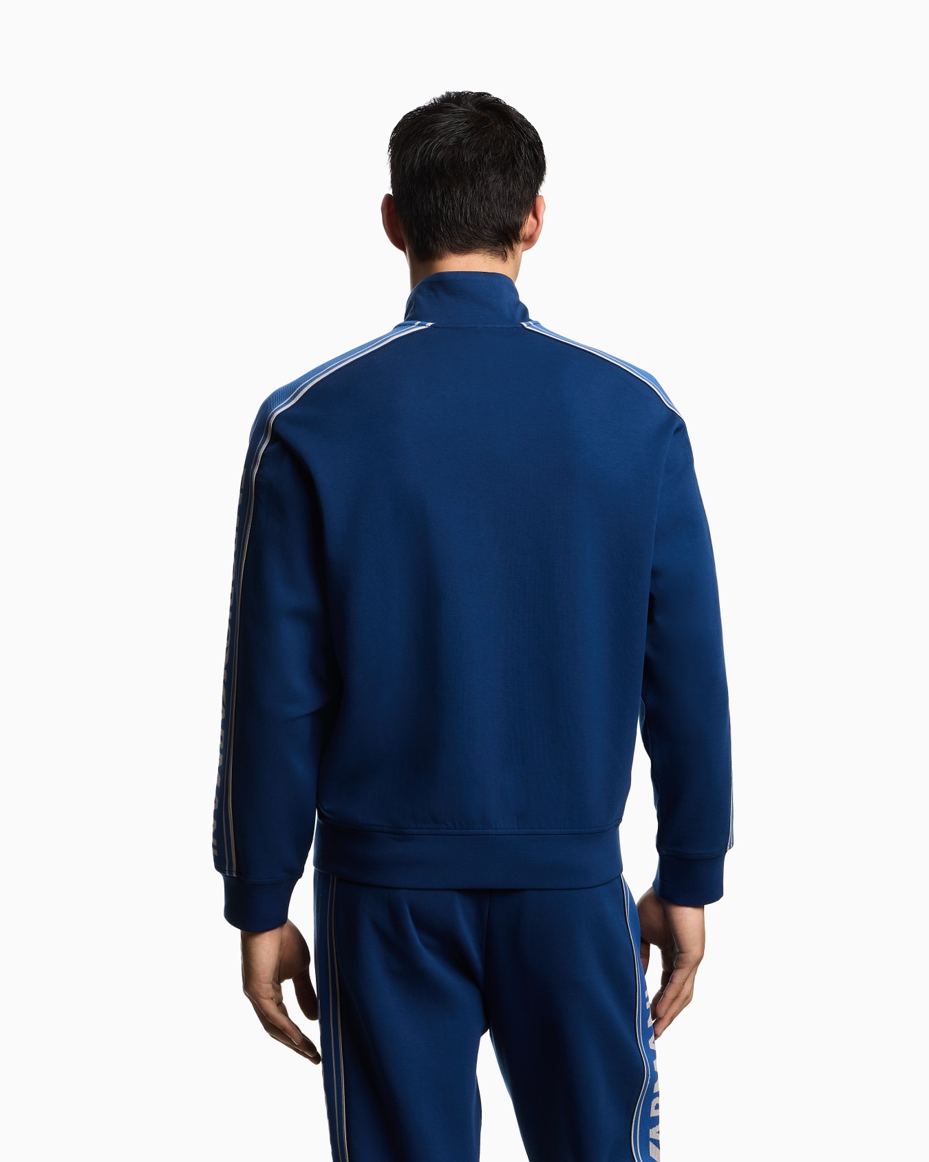 Sweat-shirt entièrement zippé, en jersey double avec bande logotypée ASV Diapositive 2