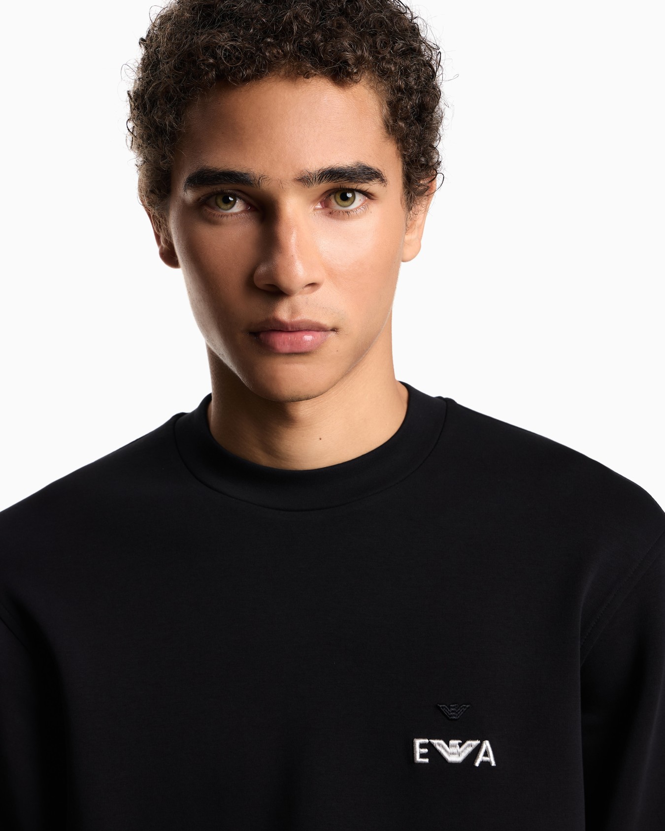 ASV jersey sweatshirt with super-embossed EA embroidery Slide 5