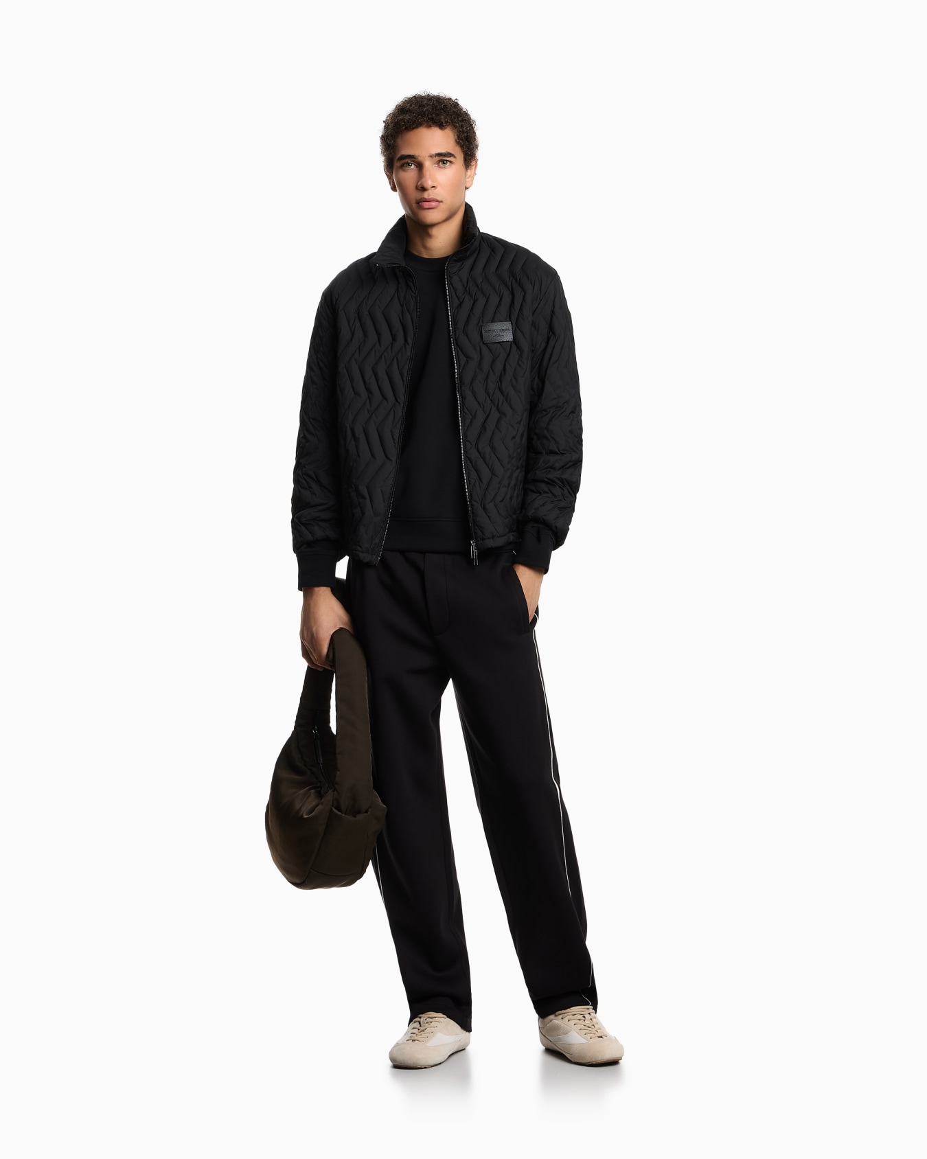 ASV jersey sweatshirt with super-embossed EA embroidery Slide 2