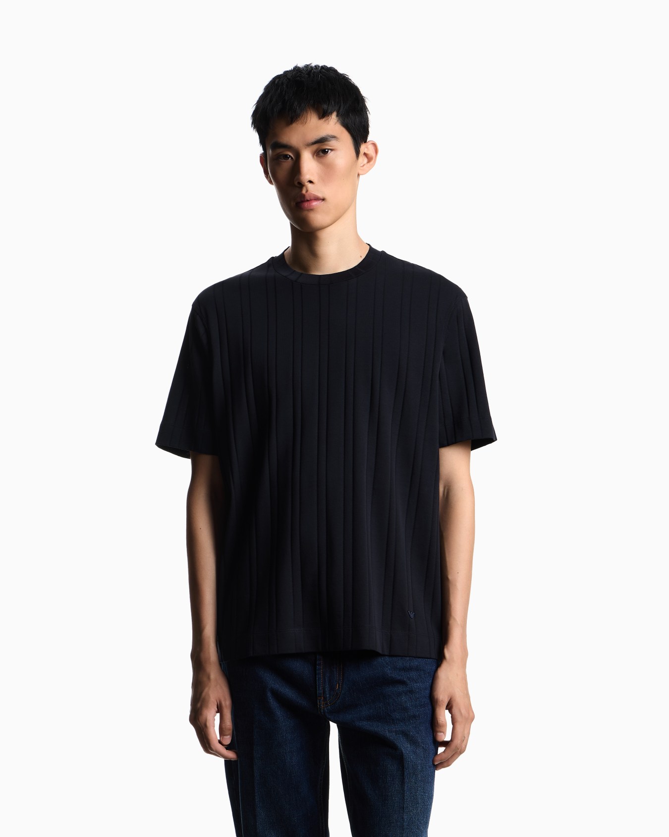 ASV jacquard jersey T-shirt Slide 4