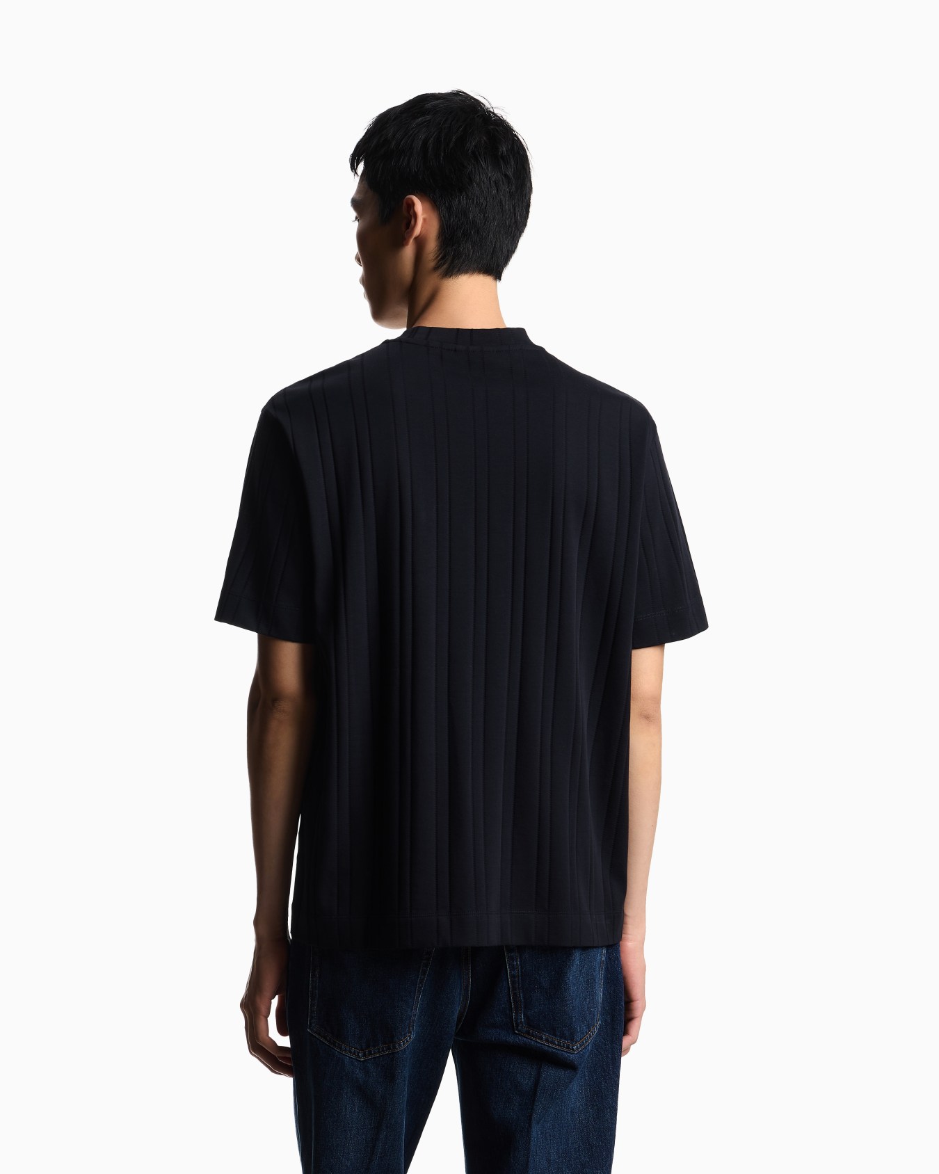 ASV jacquard jersey T-shirt Slide 3