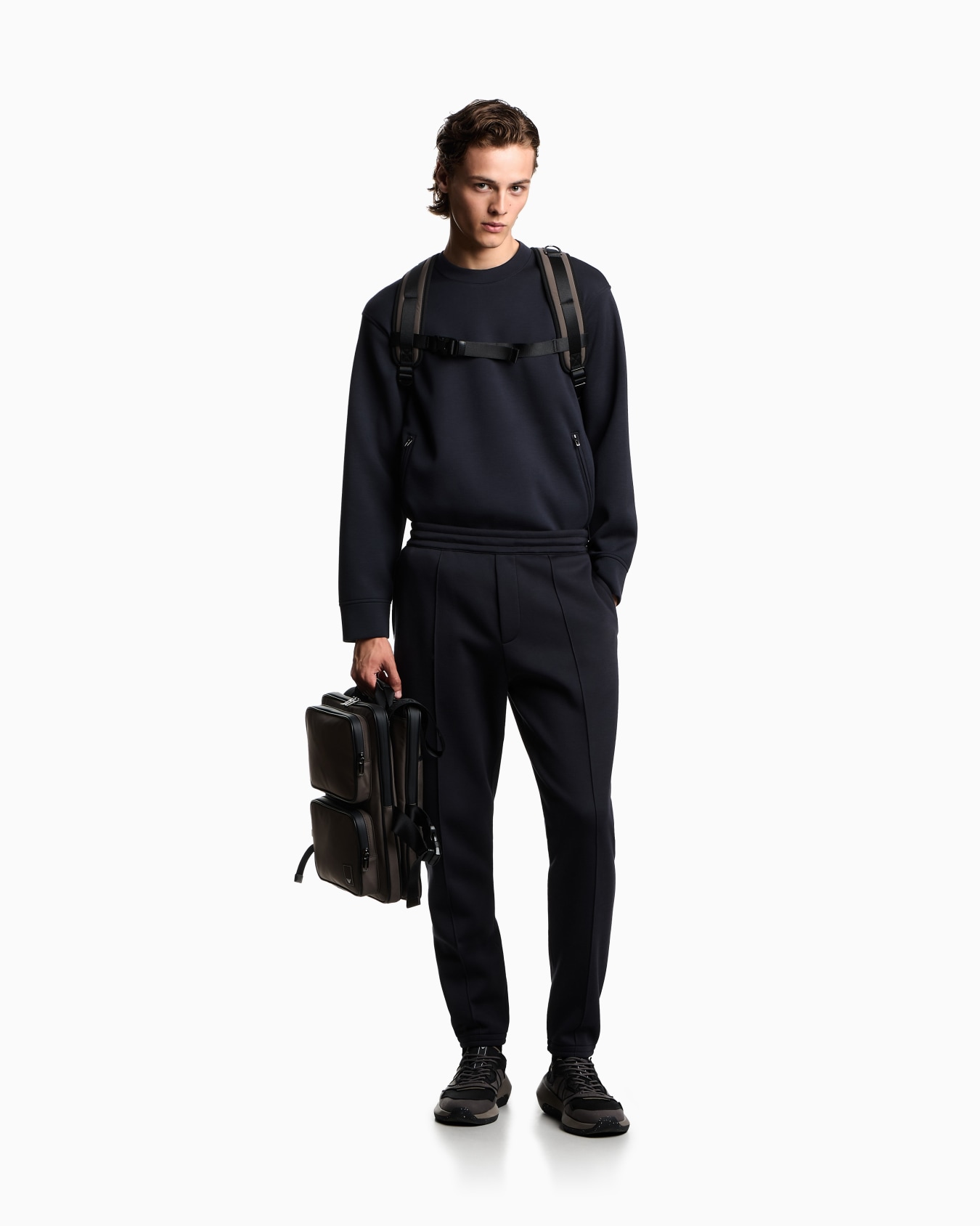 Sweat-shirt Travel Essential en jersey double Diapositive 2