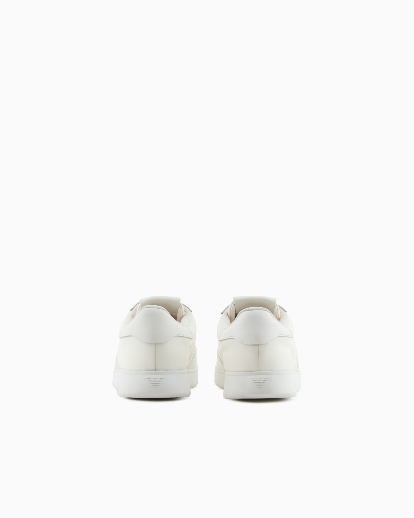 Sneakers en nylon avec détails en cuir Diapositive 3