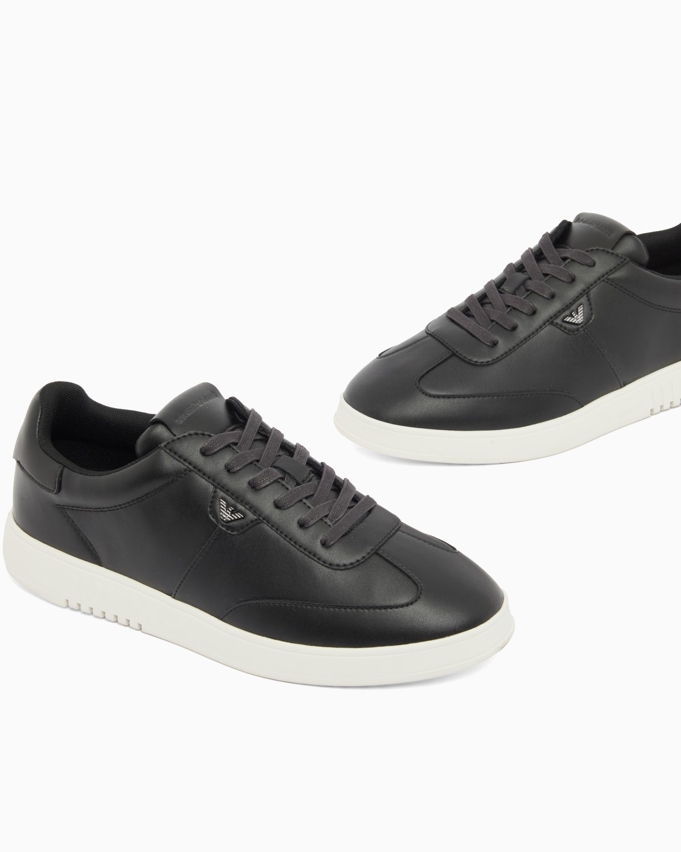 Leather sneakers with eagle plate Slide 4