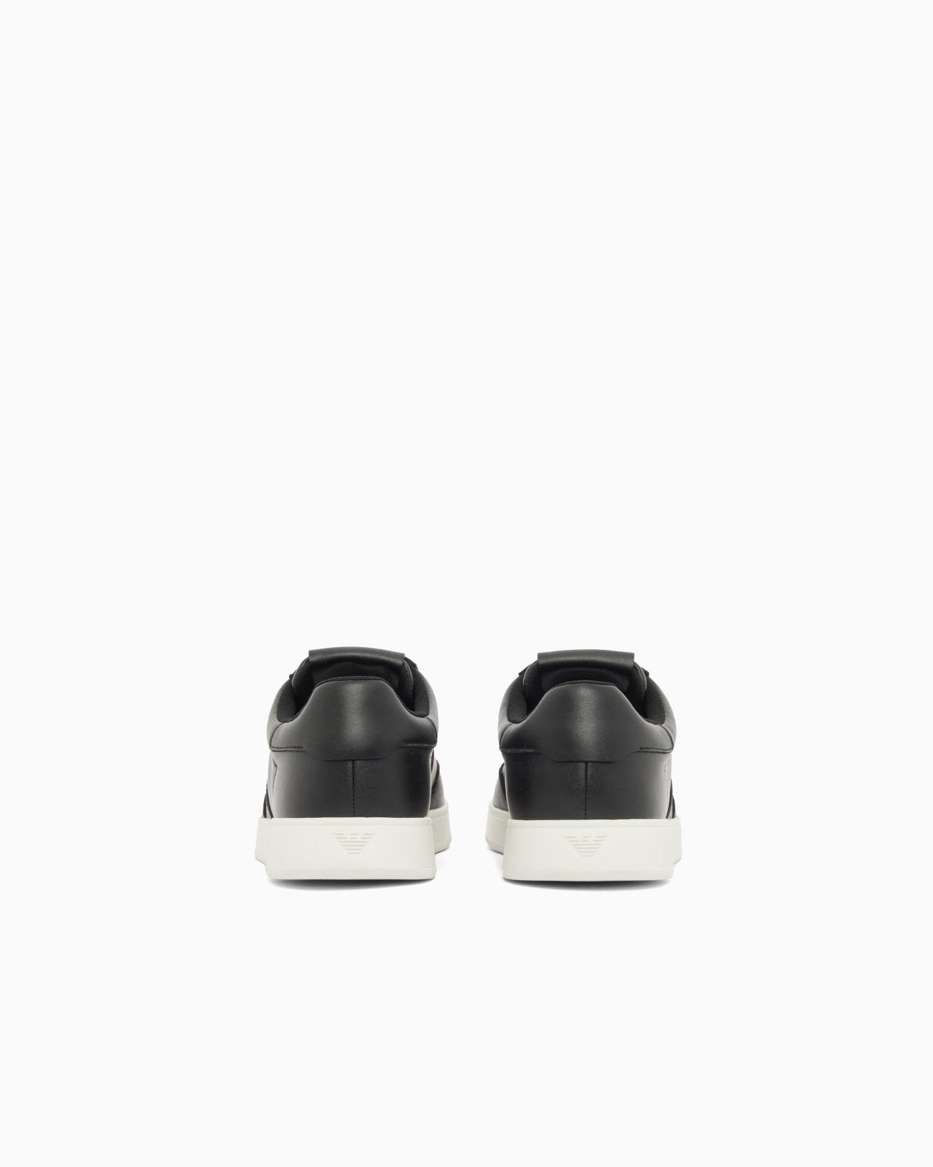 Leather sneakers with eagle plate Slide 3