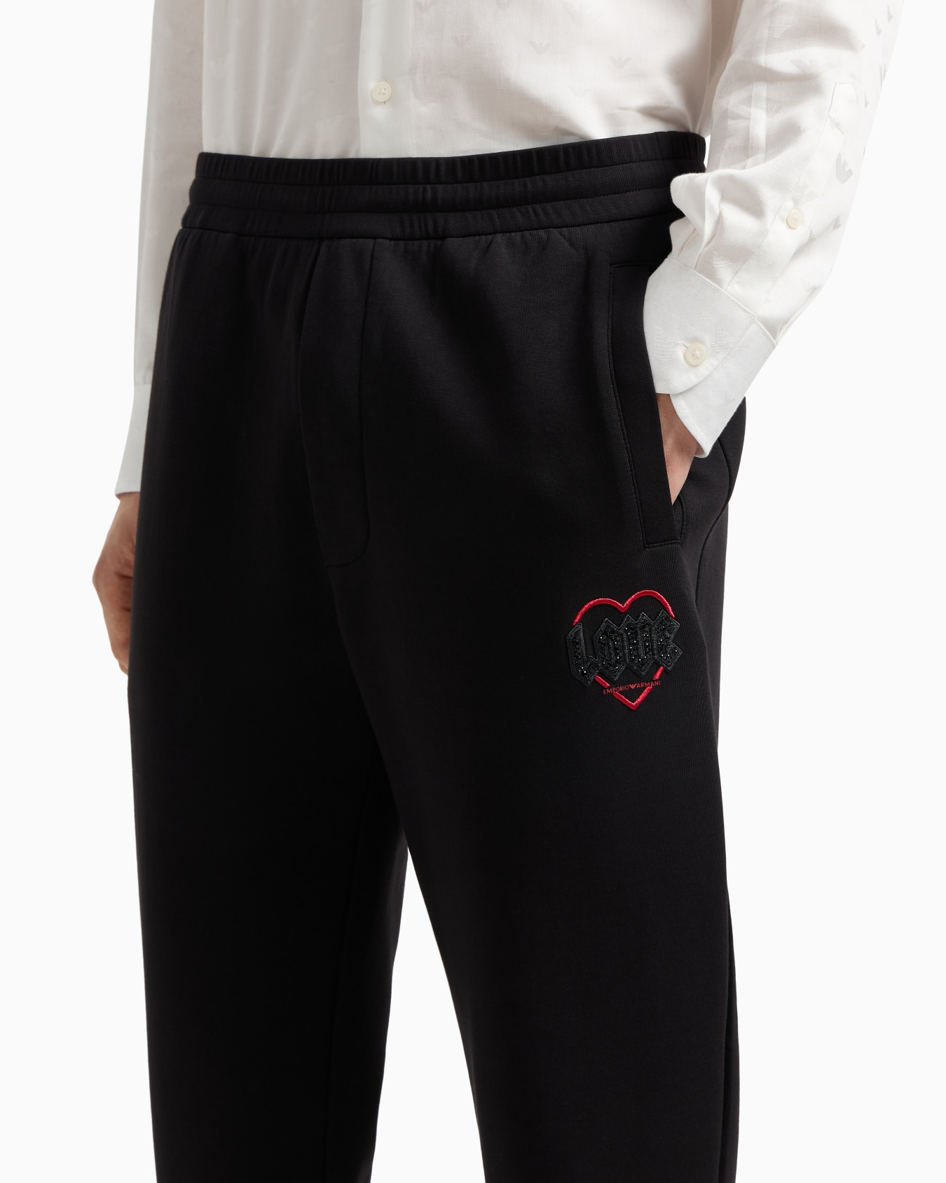 ASV Valentine’s Day Capsule Collection double-jersey joggers Slide 5