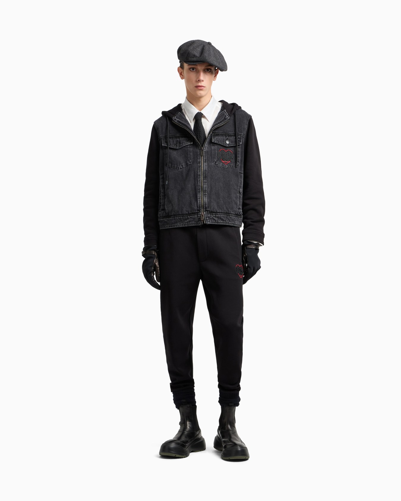 ASV Valentine’s Day Capsule Collection double-jersey joggers Slide 2