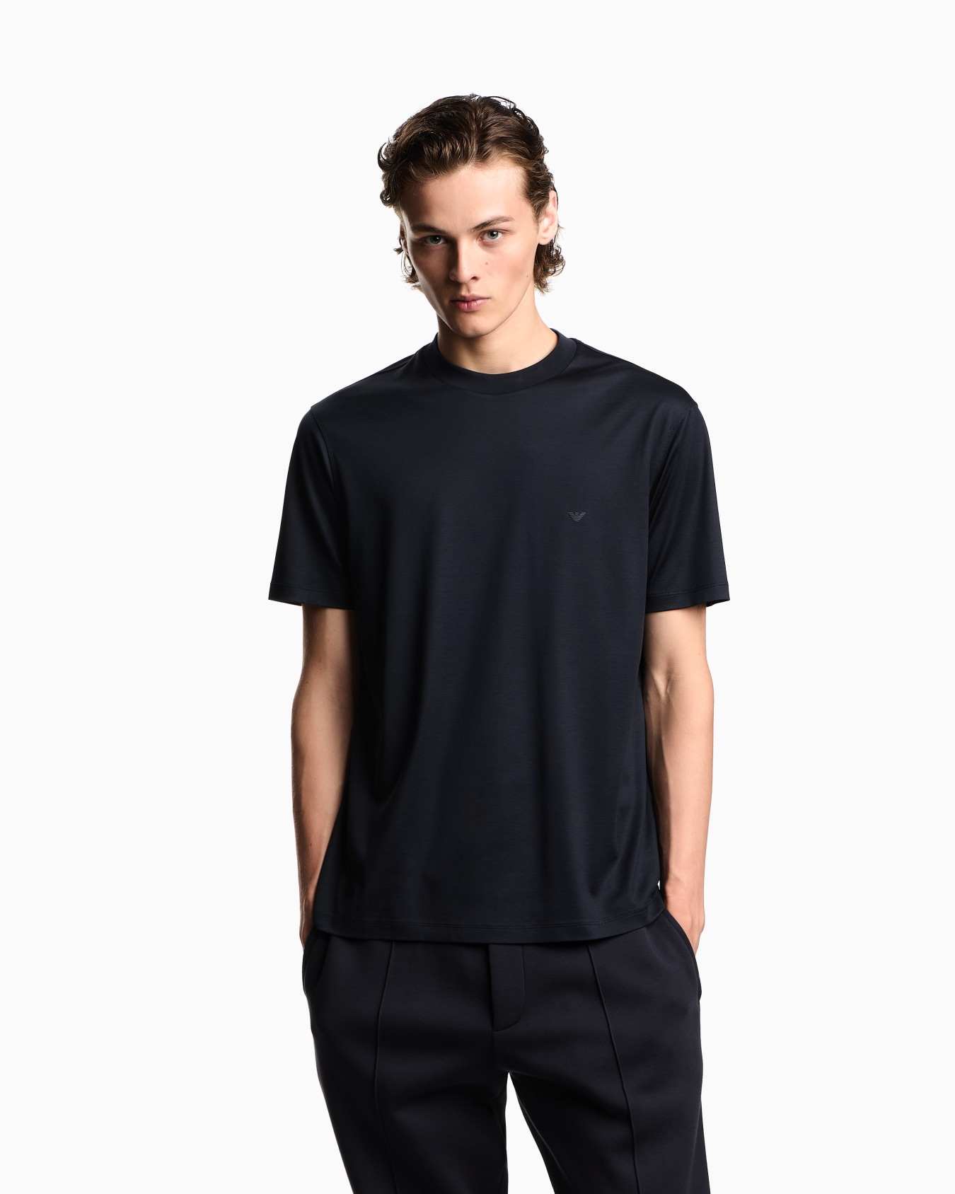 Travel Essentials Lyocell-blend jersey T-shirt Slide 4