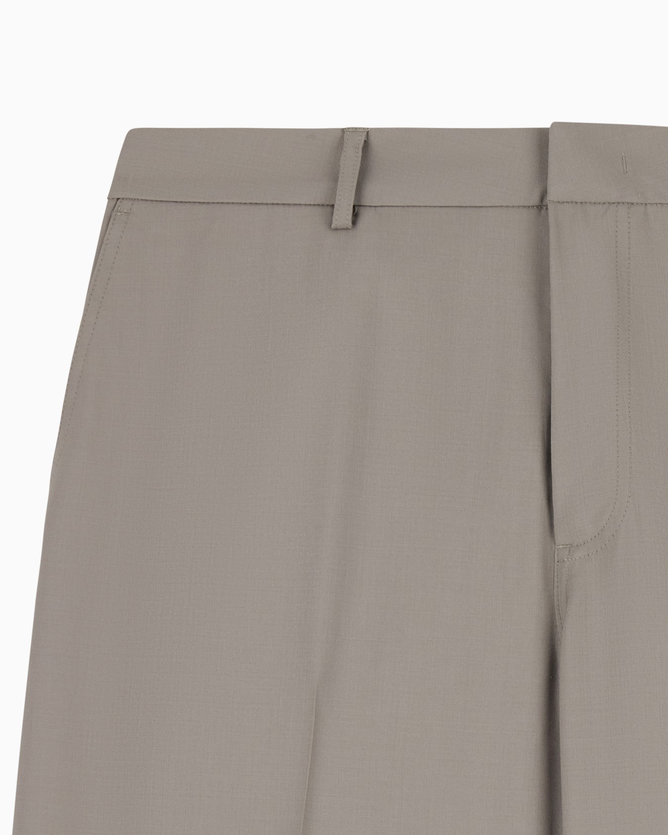 パンツ ライトウール ストライプ スライドする 4