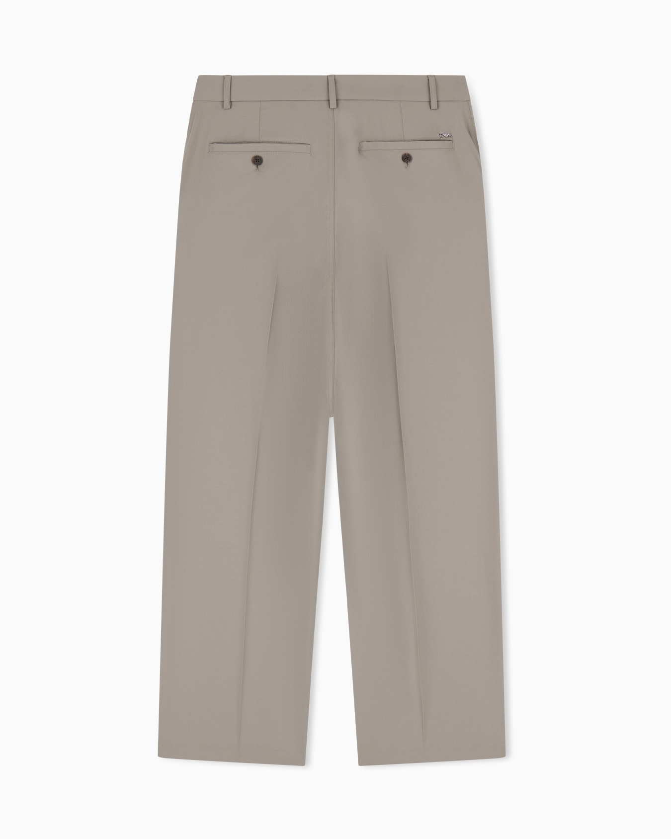 パンツ ライトウール ストライプ スライドする 3