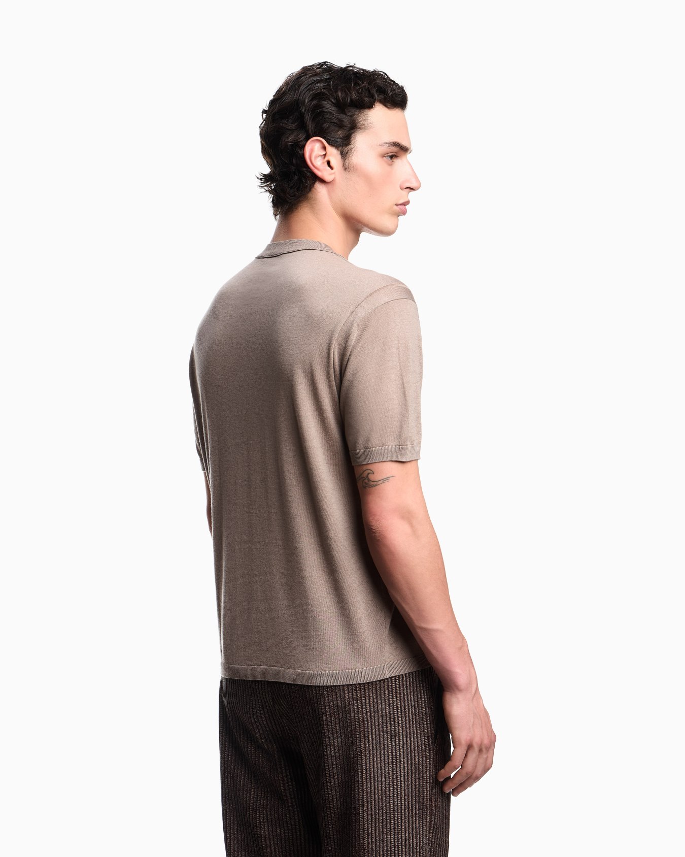 ASV Pullover aus einer Woll–Lyocell-Mischung in Glattstrick Folie 2